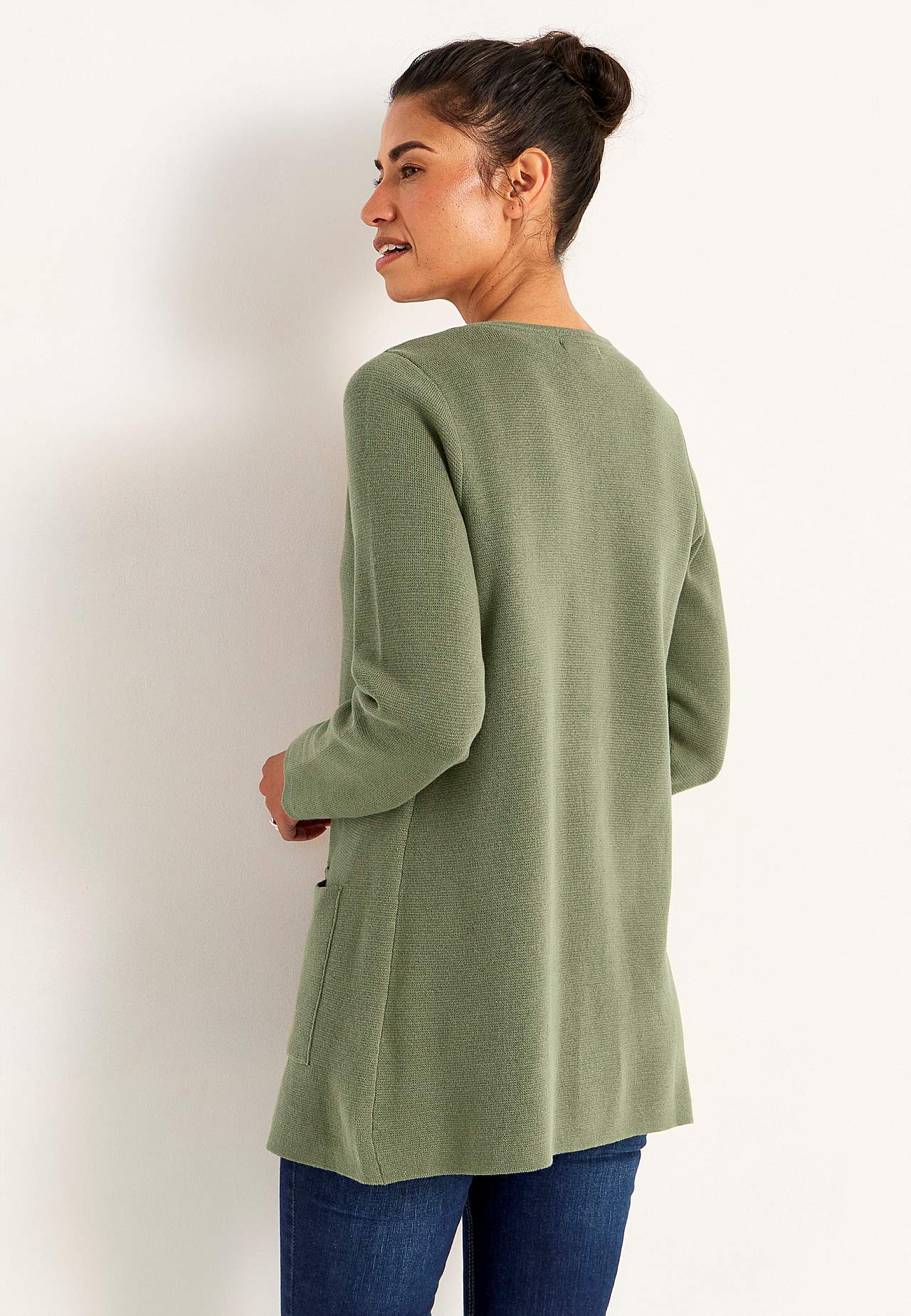 Cardigan van katoen