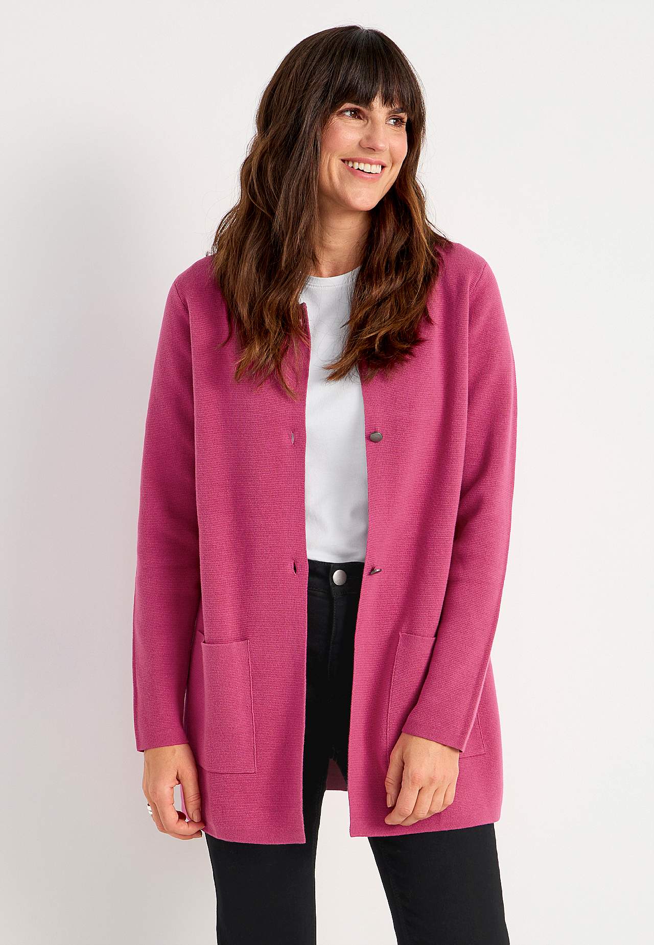 Cardigan van katoen