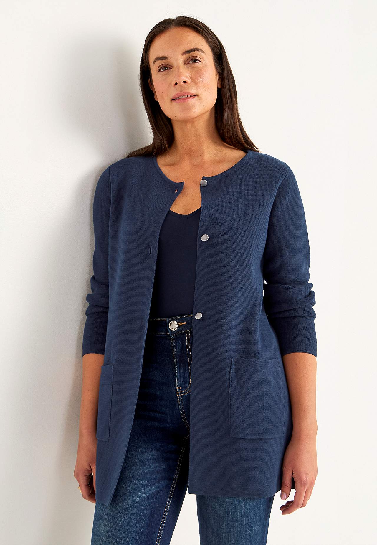 Cardigan van katoen