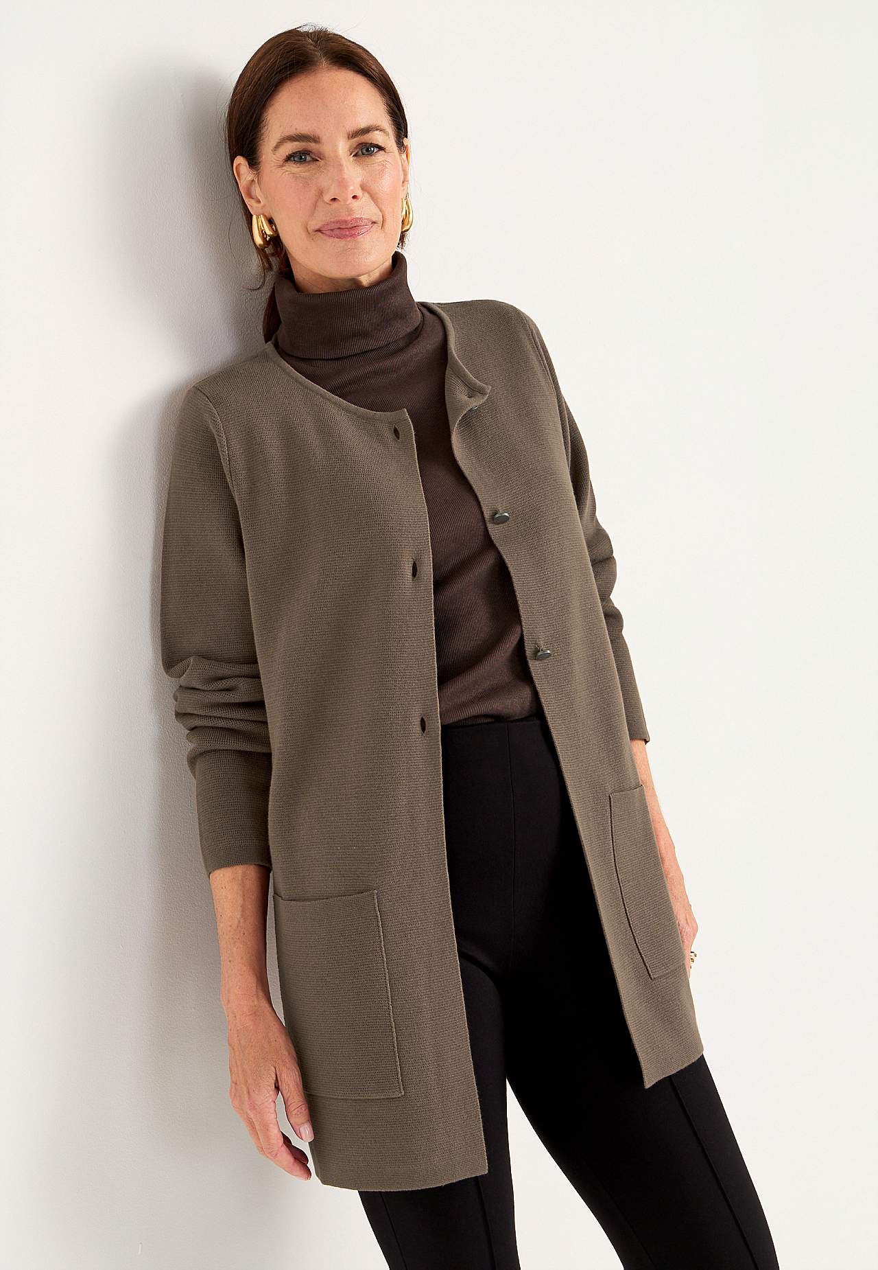 Cardigan van katoen