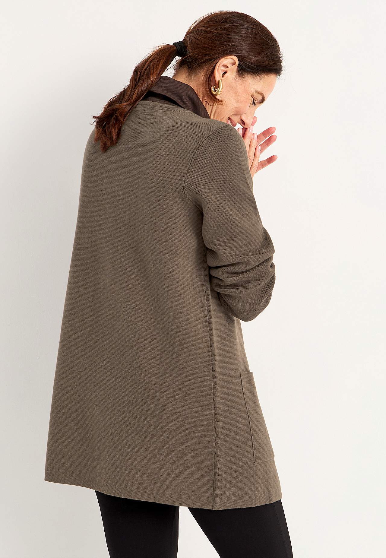 Cardigan van katoen