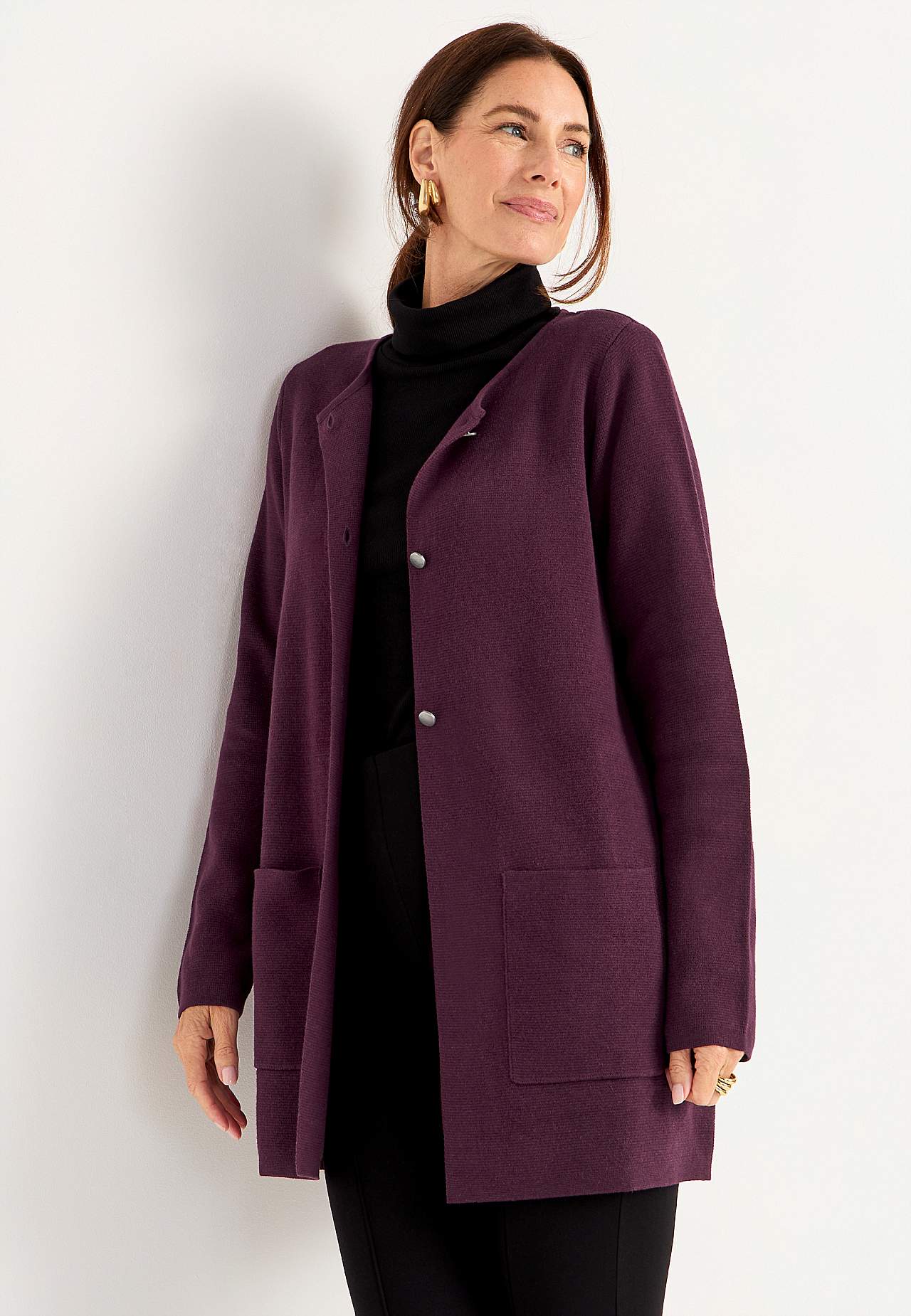 Cardigan van katoen