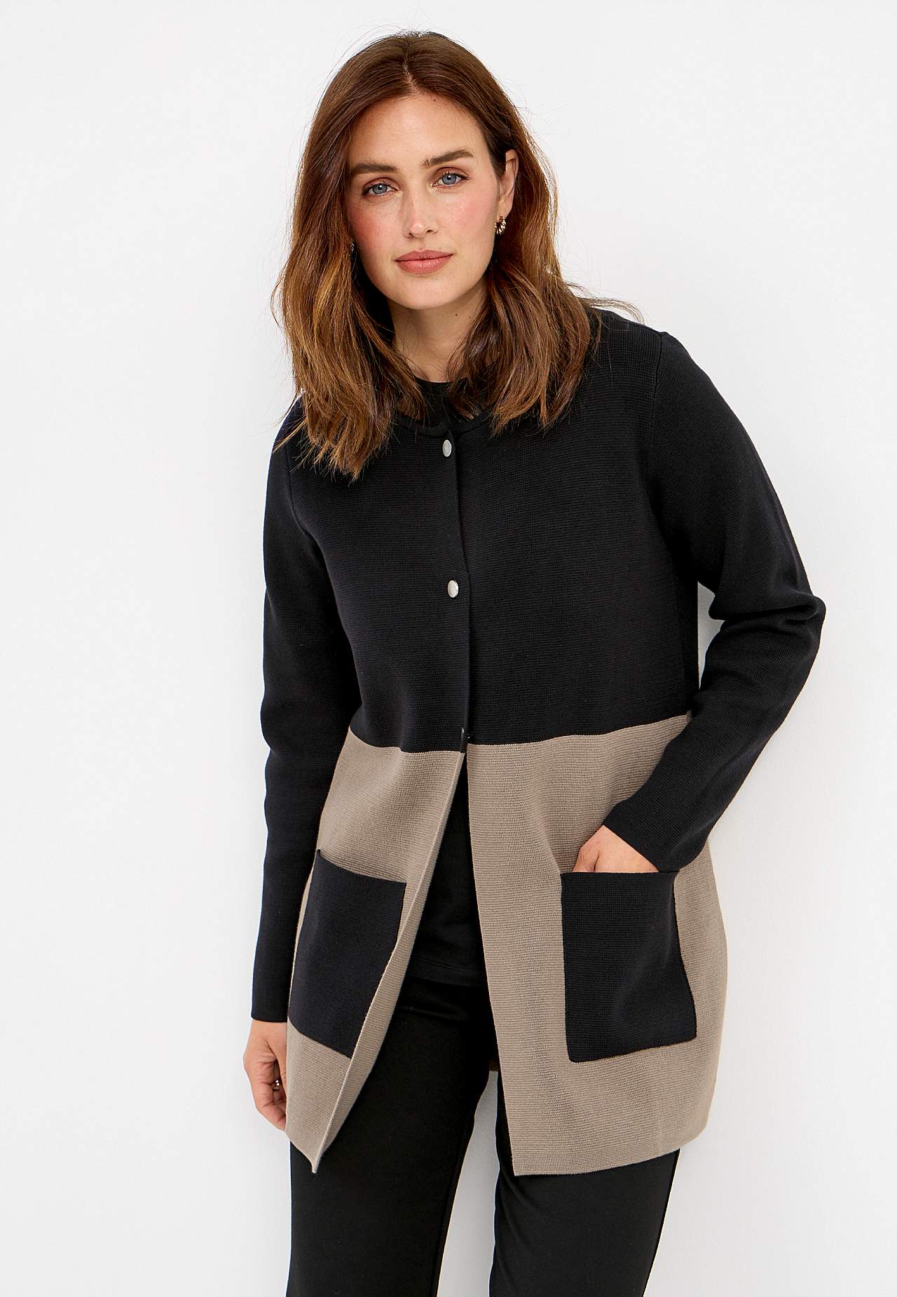 Cardigan van katoen