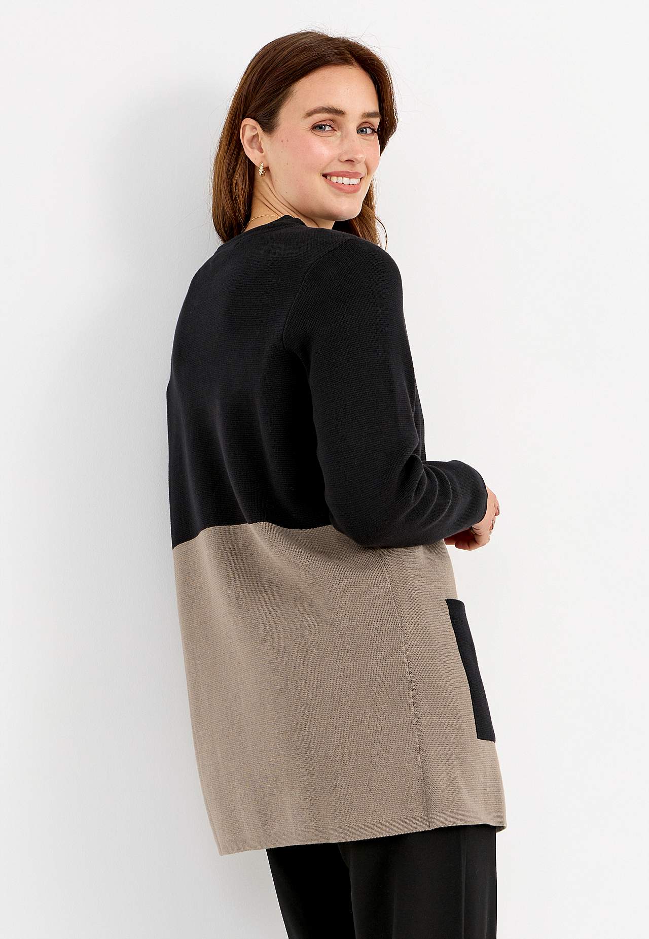 Cardigan van katoen