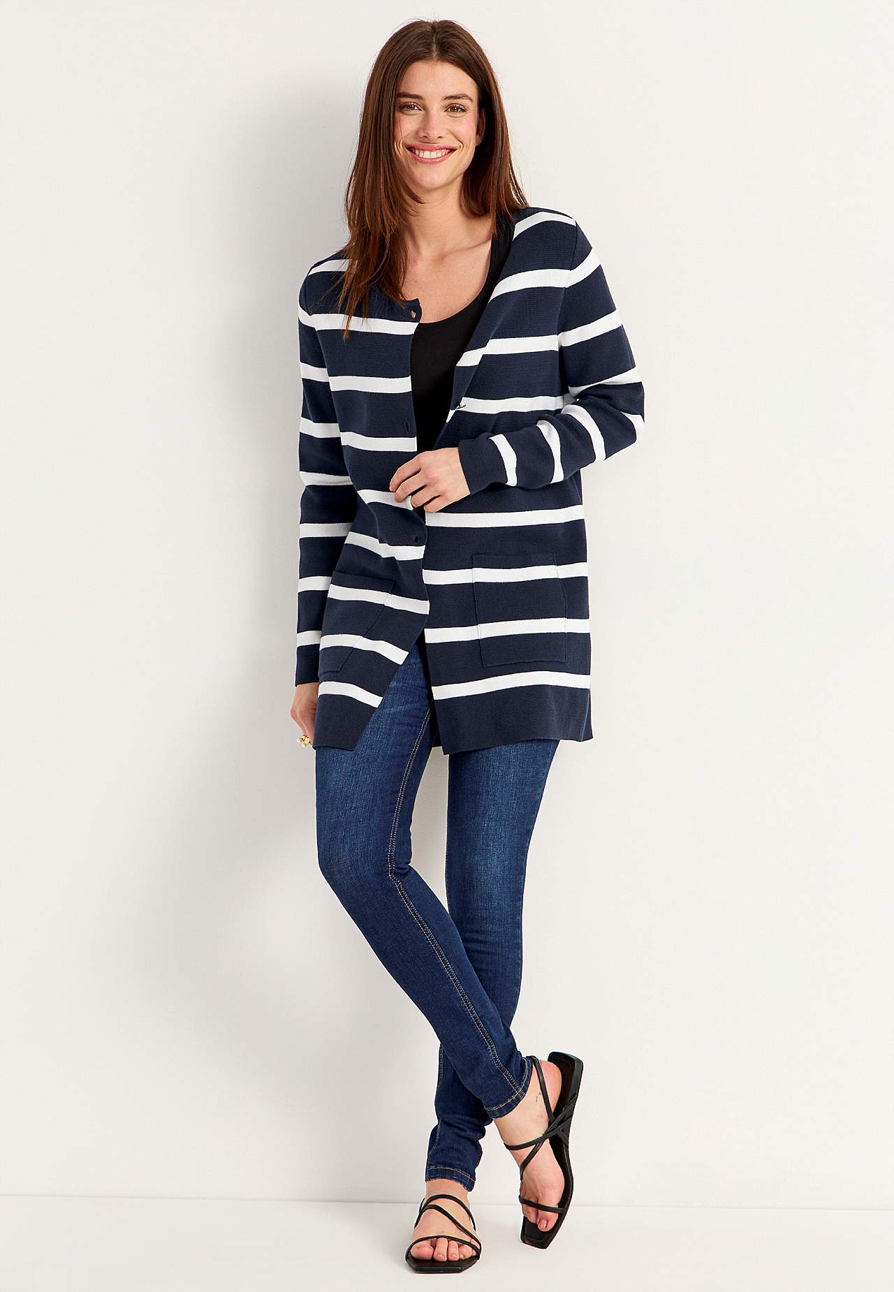 Cardigan van katoen