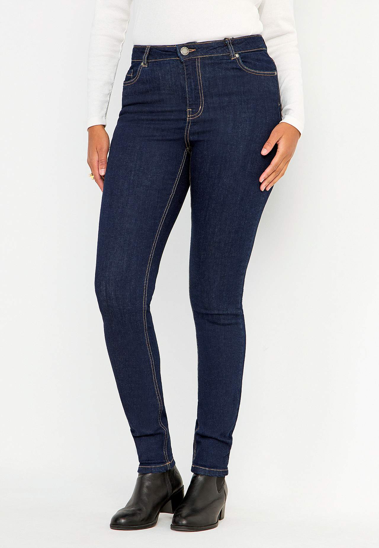 Spijkerbroek van superstretch denim