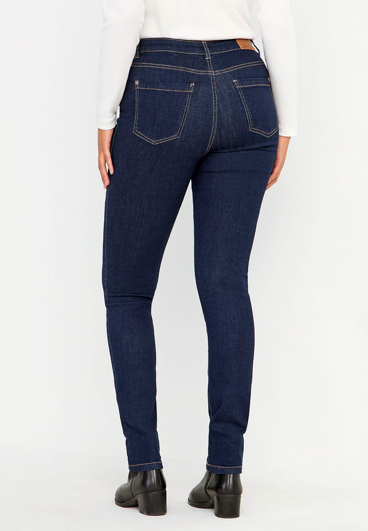 Spijkerbroek van superstretch denim