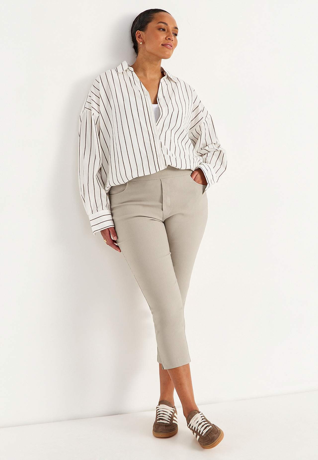 Super comfortabele capri broek