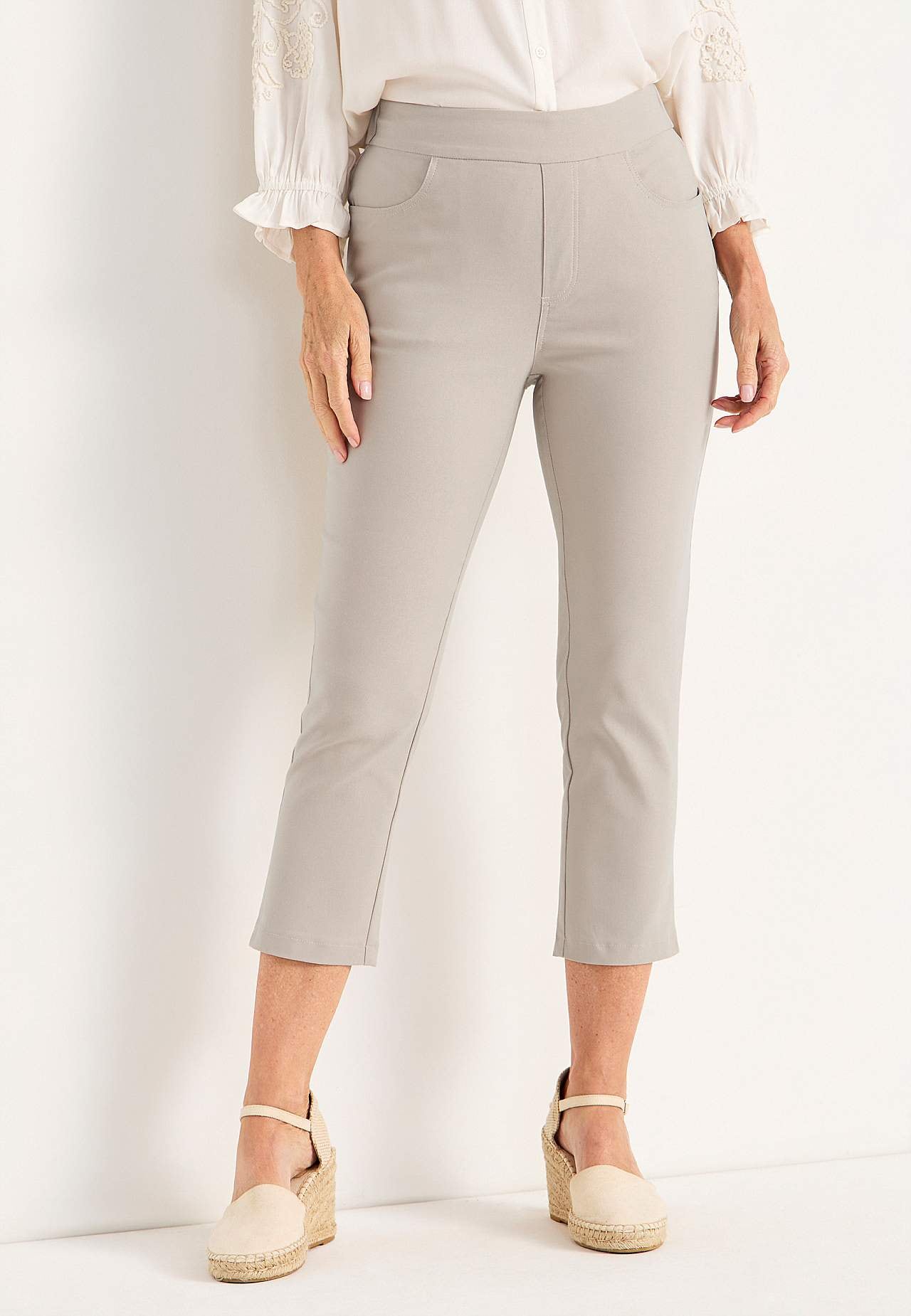 Super comfortabele capri broek