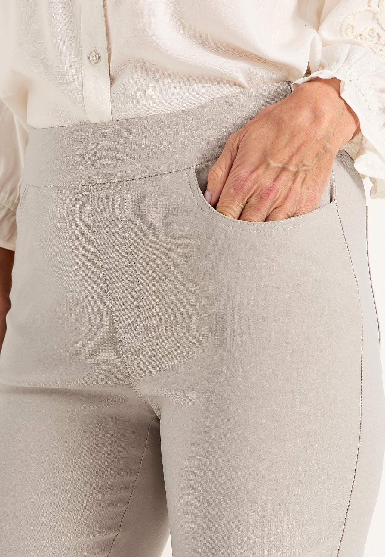 Super comfortabele capri broek