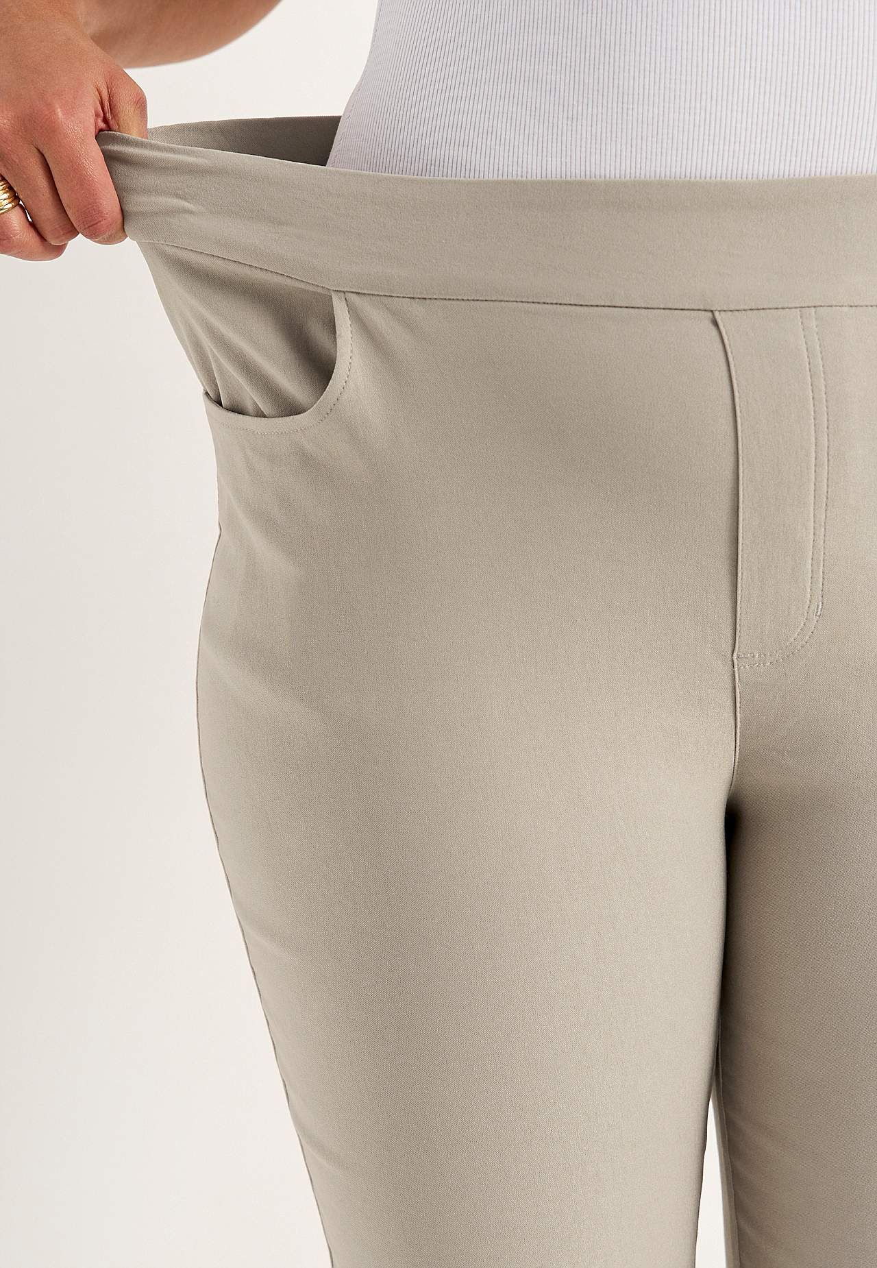 Super comfortabele capri broek