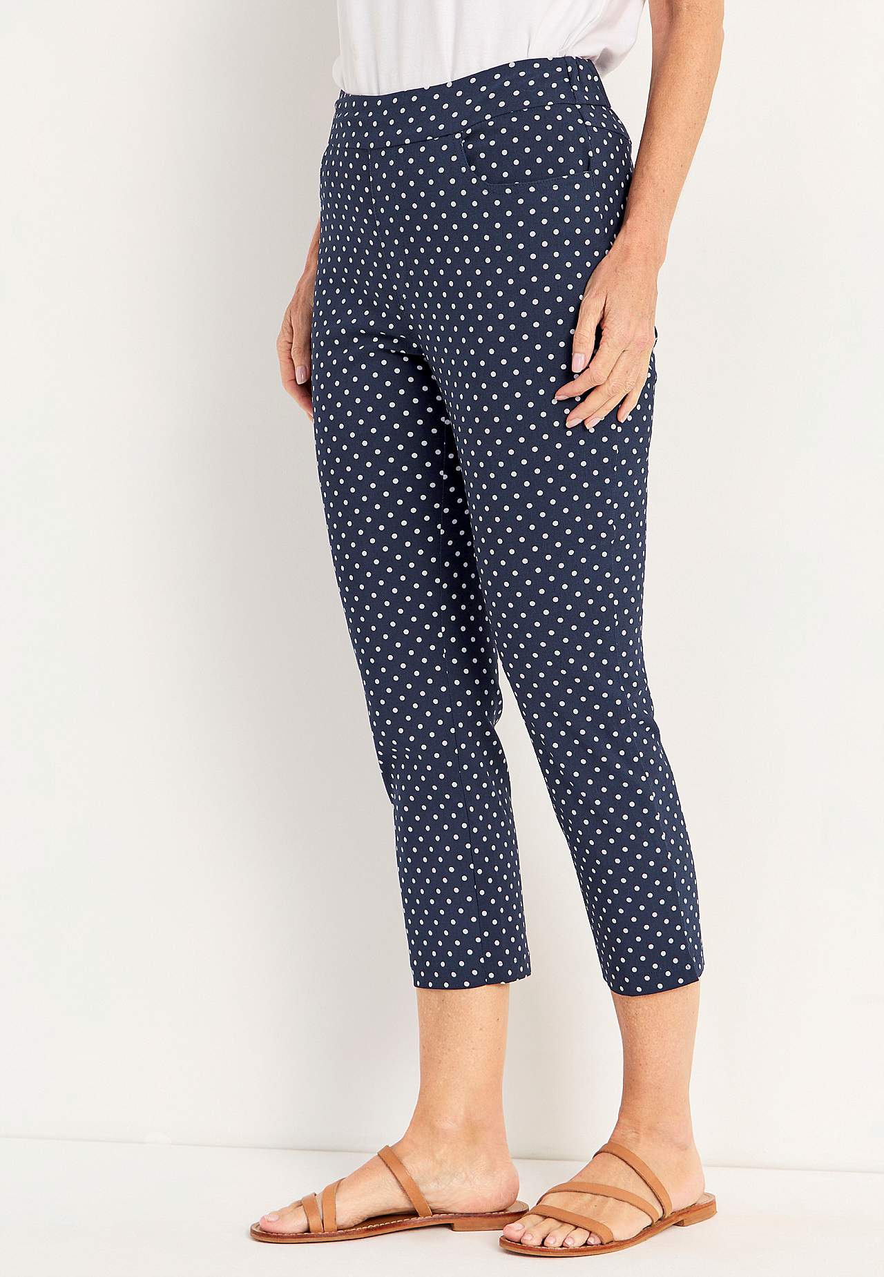 Super comfortabele capri broek