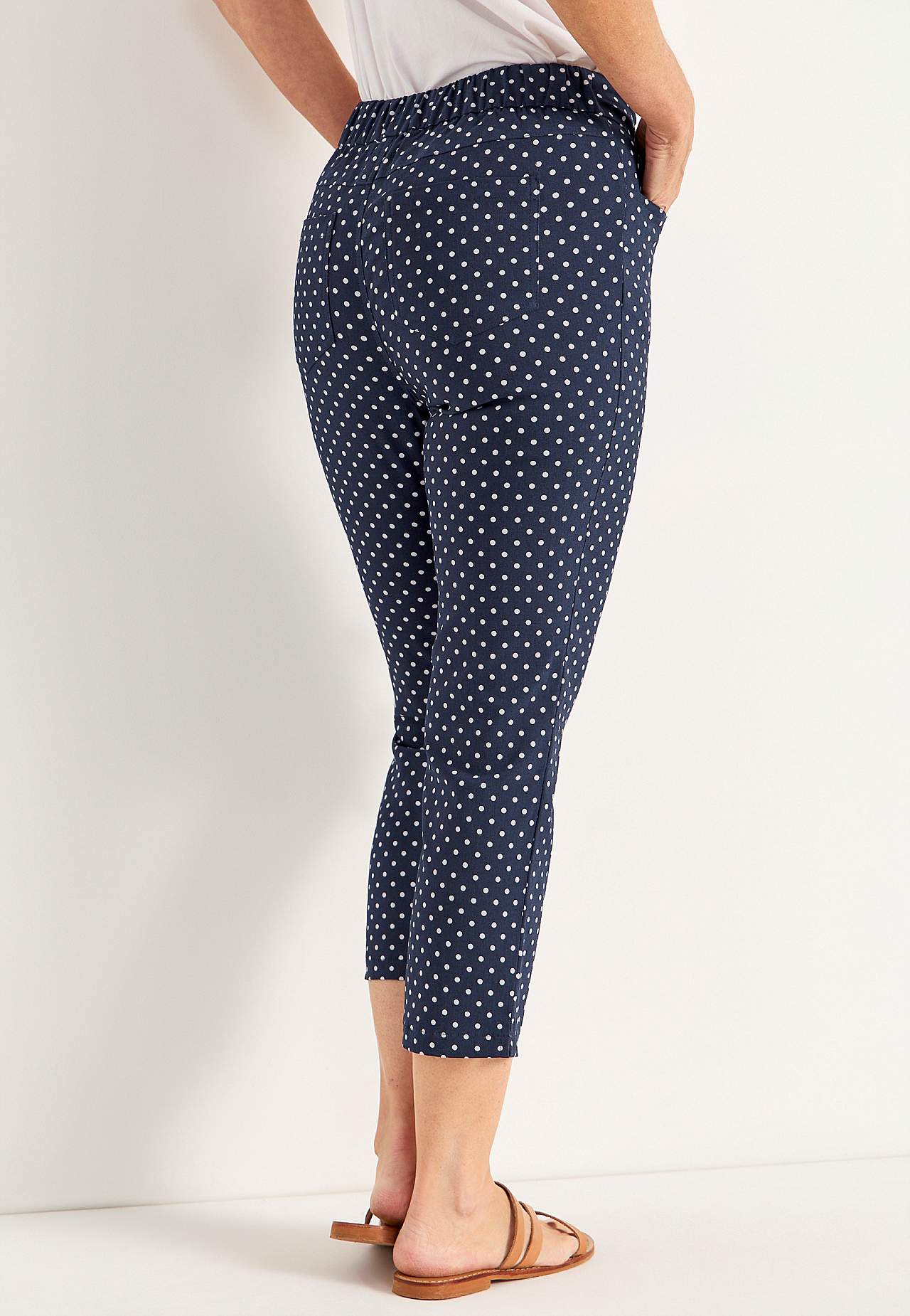 Super comfortabele capri broek