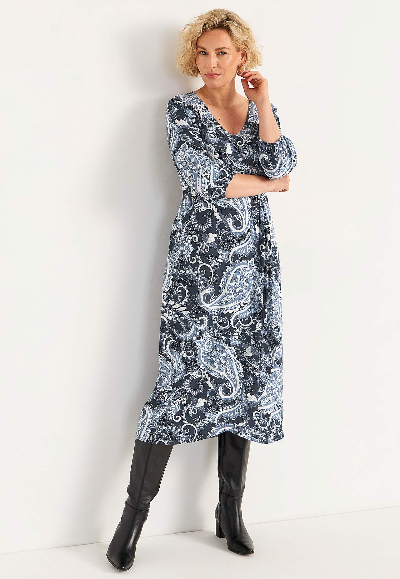 Jerseyjurk met overlappende detail