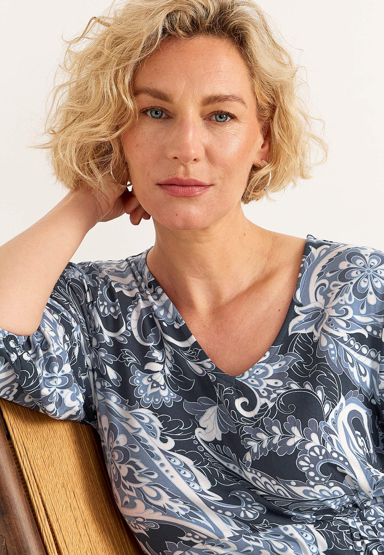 Jerseyjurk met overlappende detail