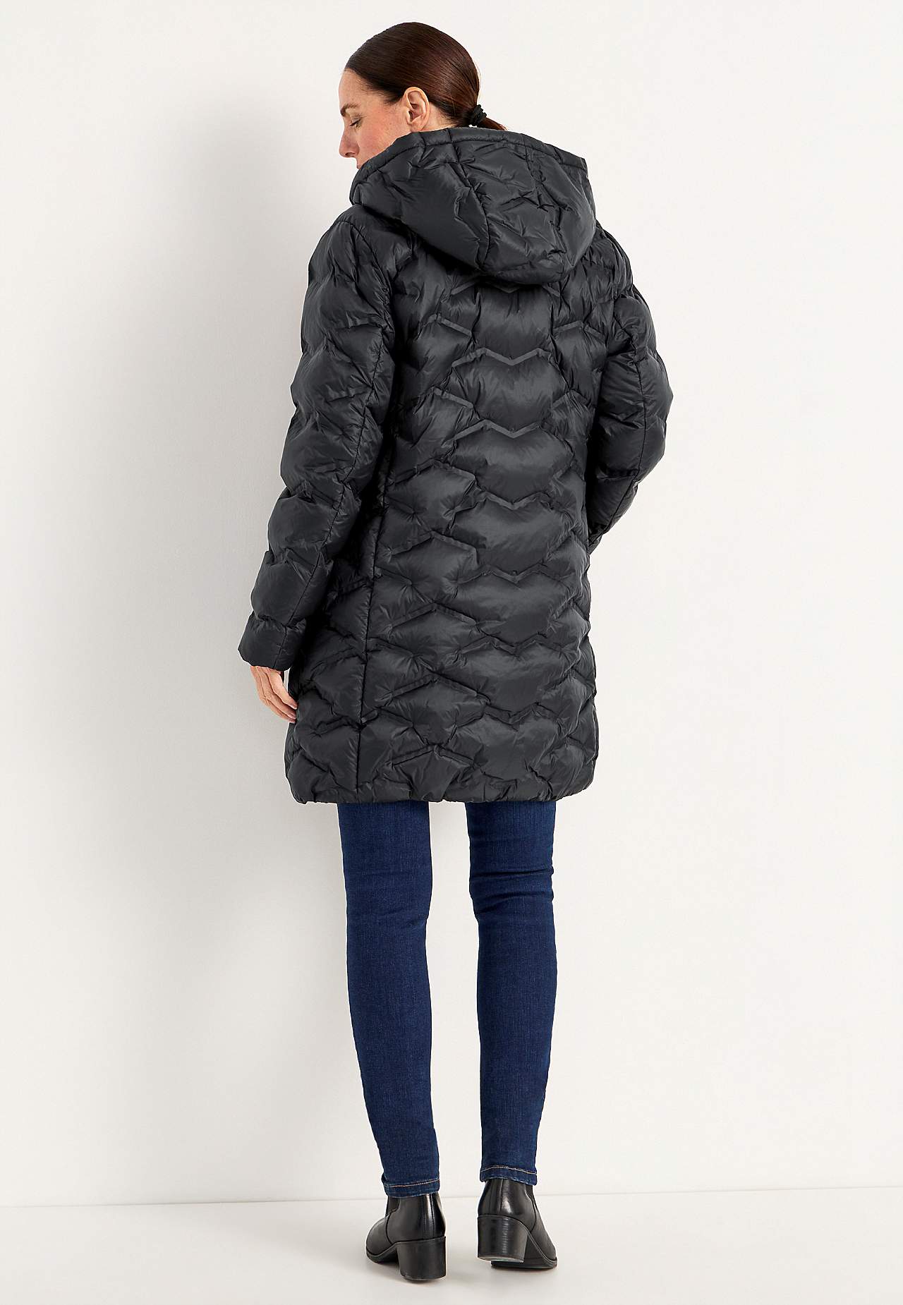 Jas met donsgevoel