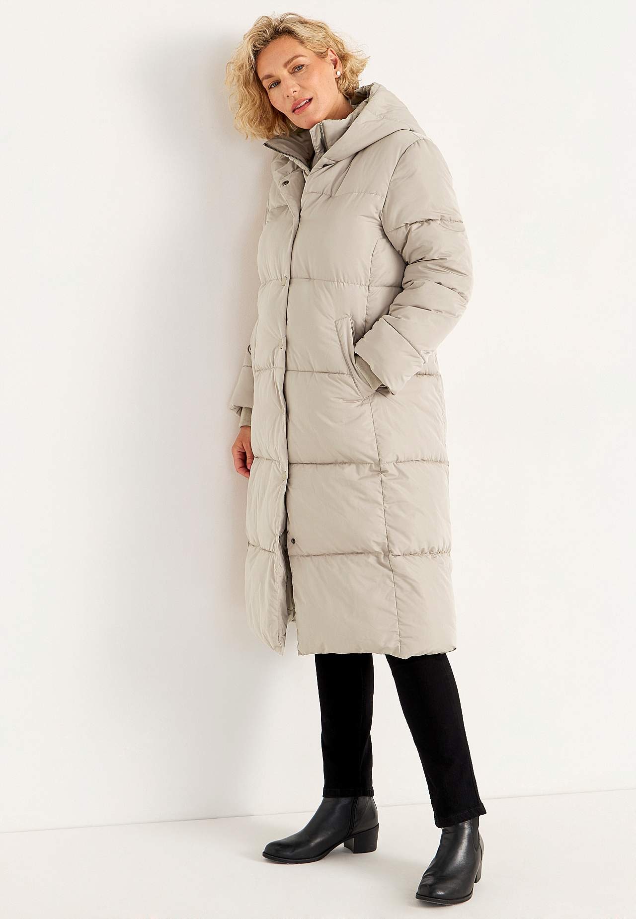 Lange winterjas