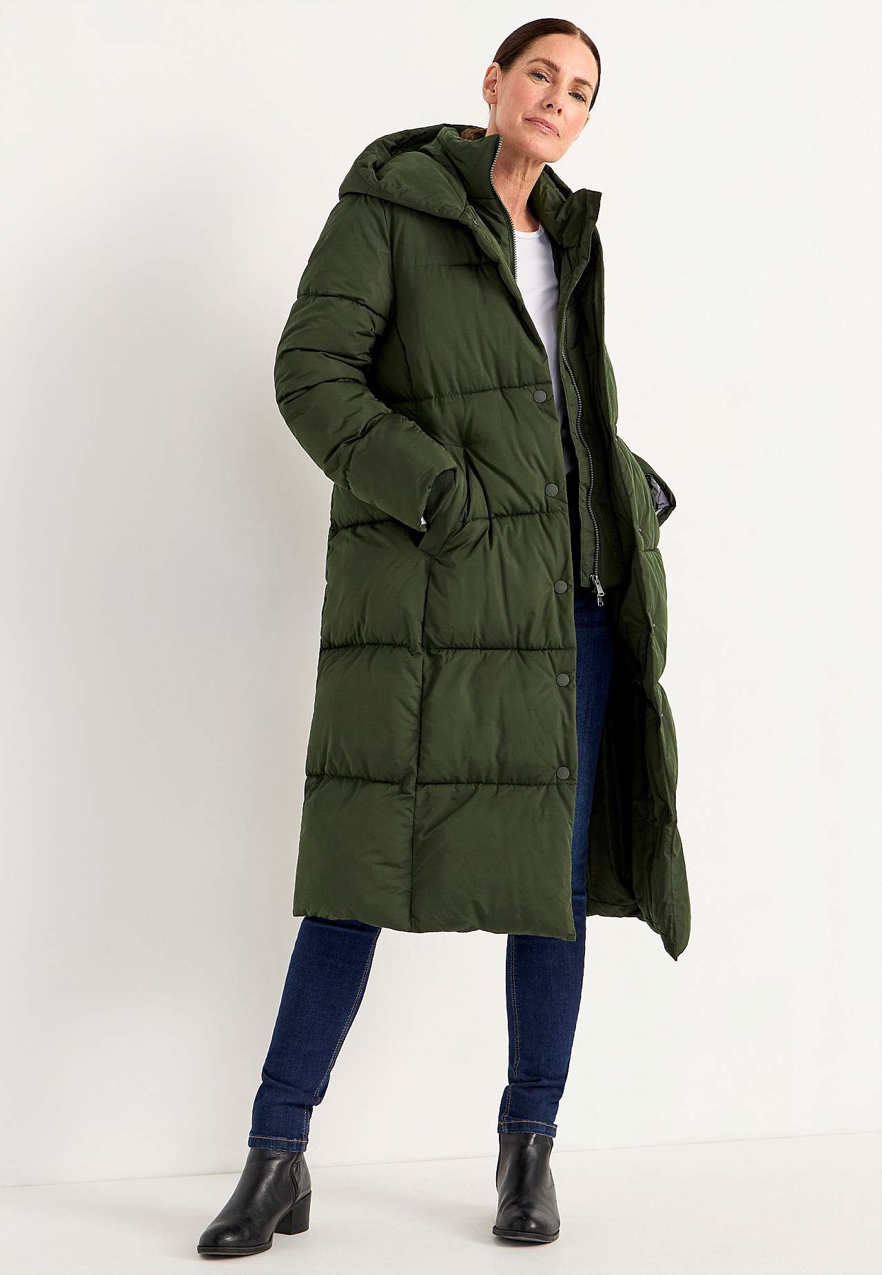 Lange winterjas
