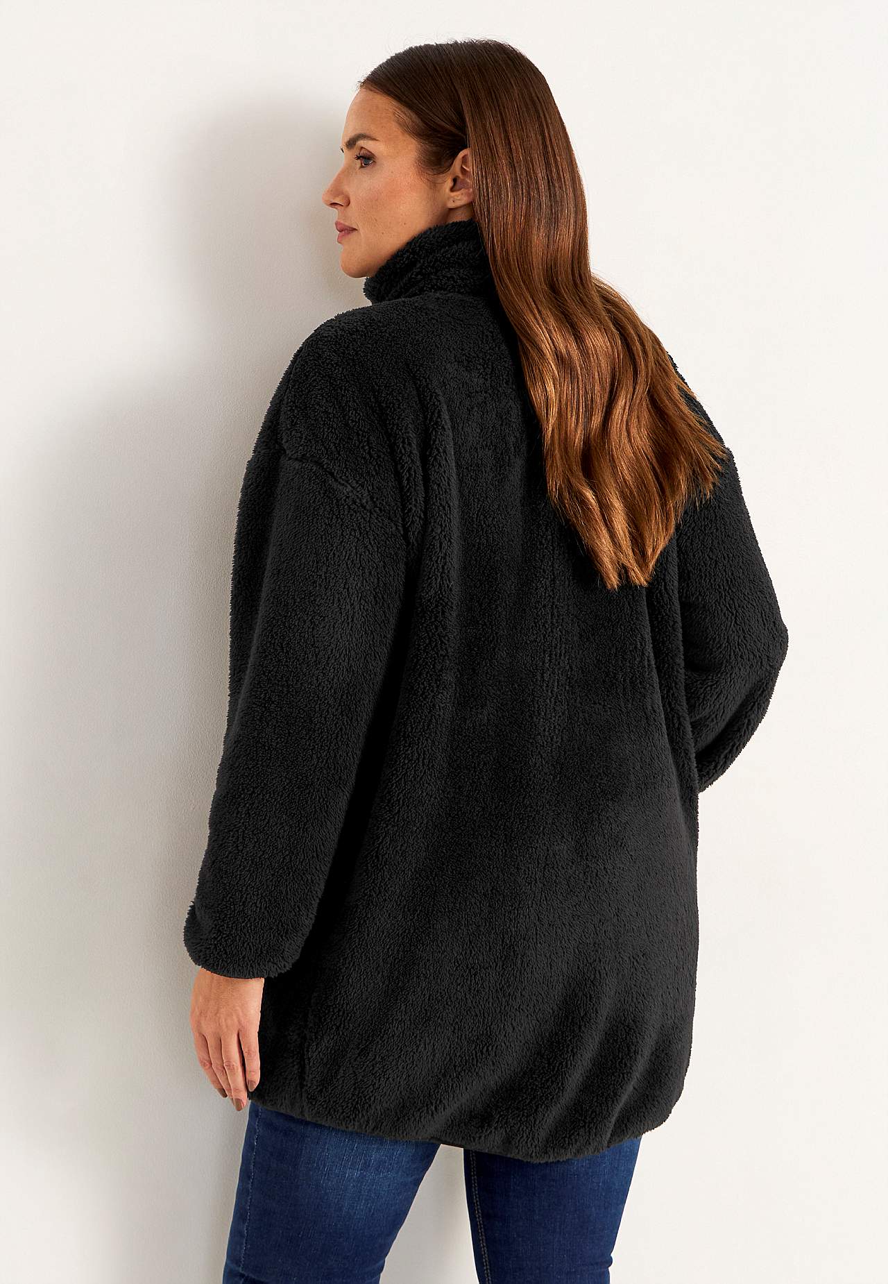 Super zachte fleece-jas