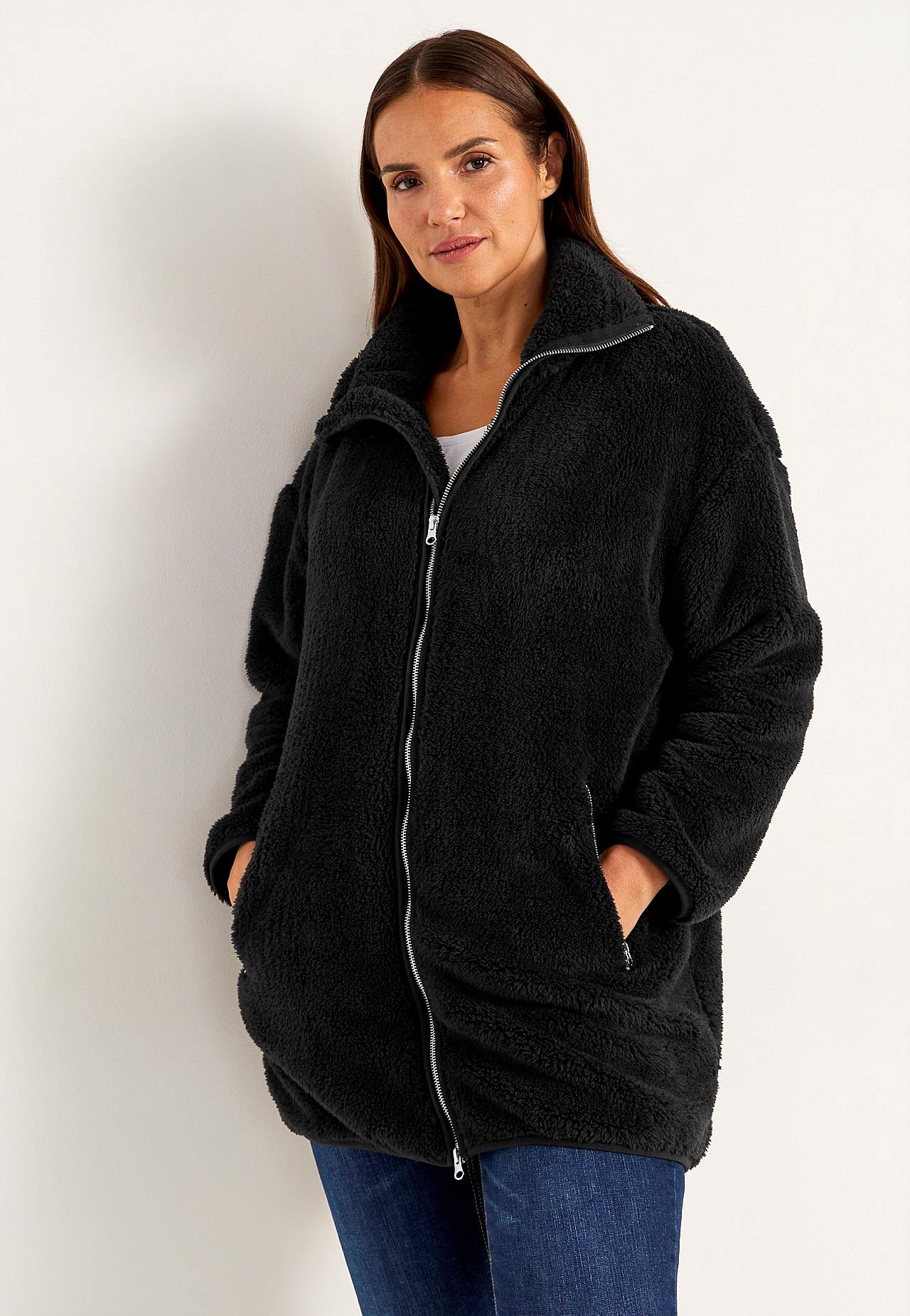 Super zachte fleece-jas