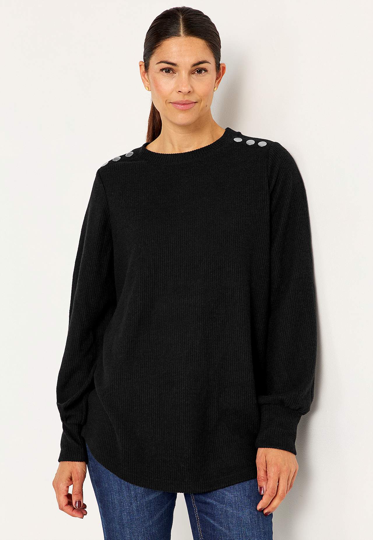 Gebreide en zachte sweater