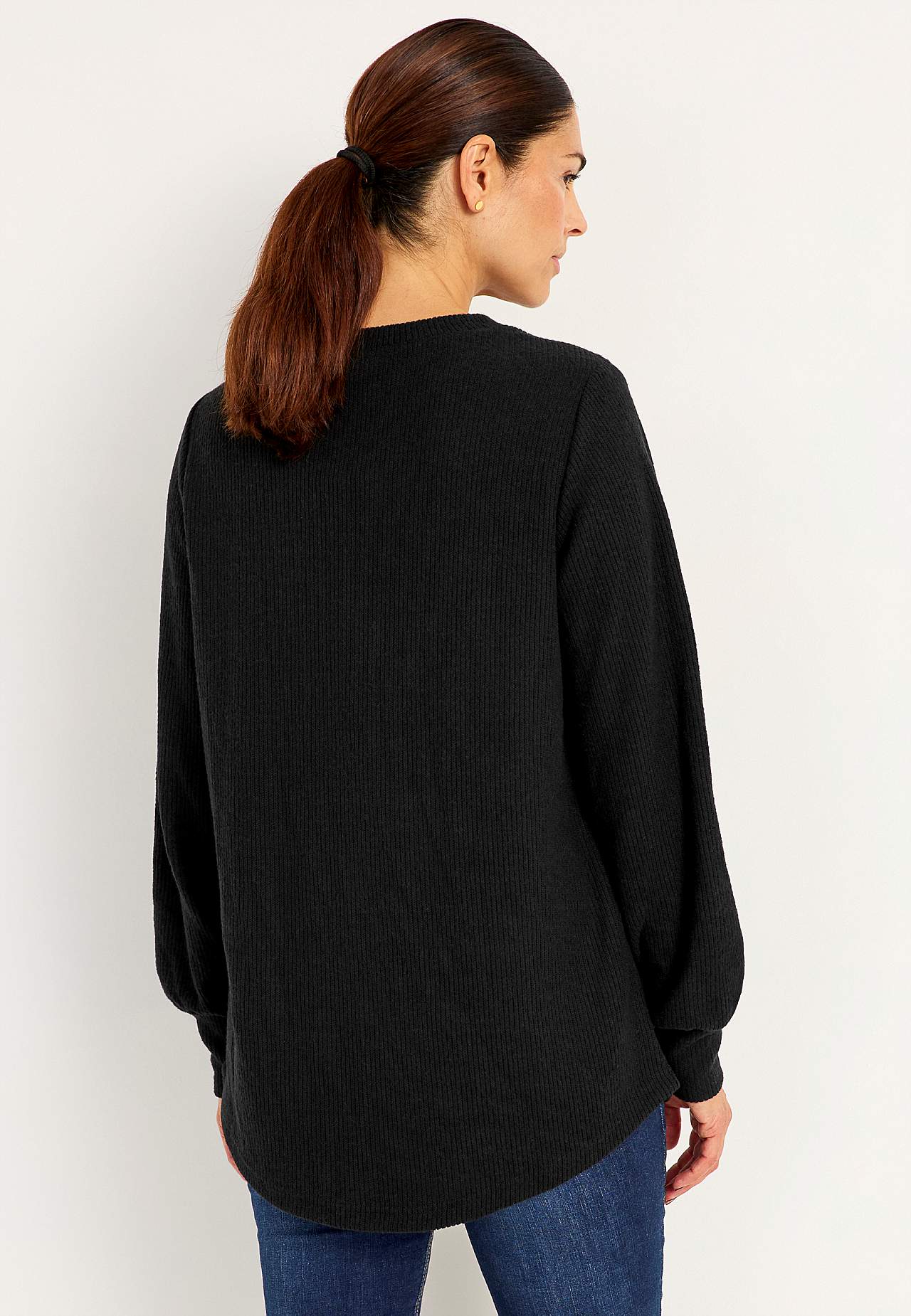 Gebreide en zachte sweater