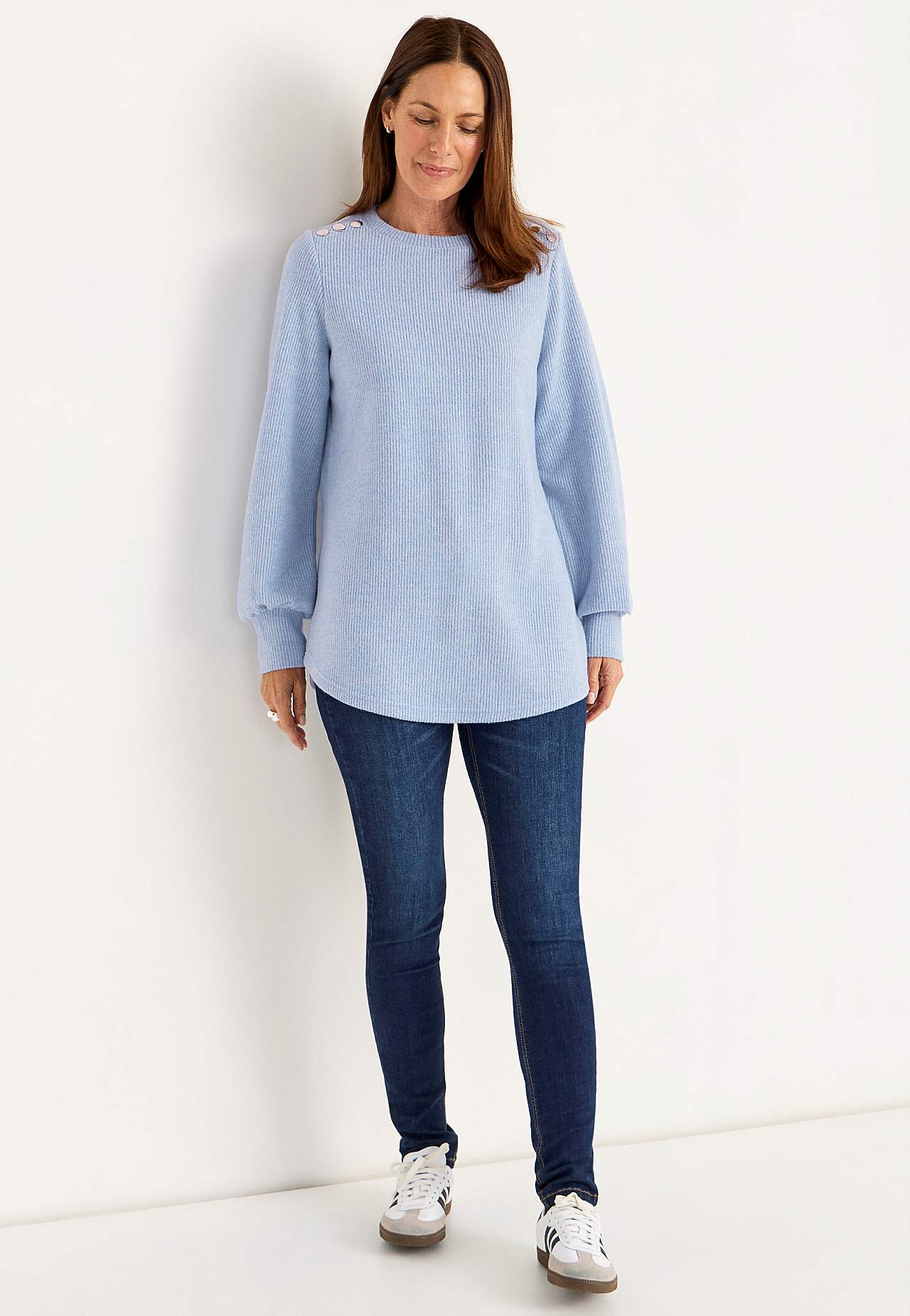 Gebreide en zachte sweater