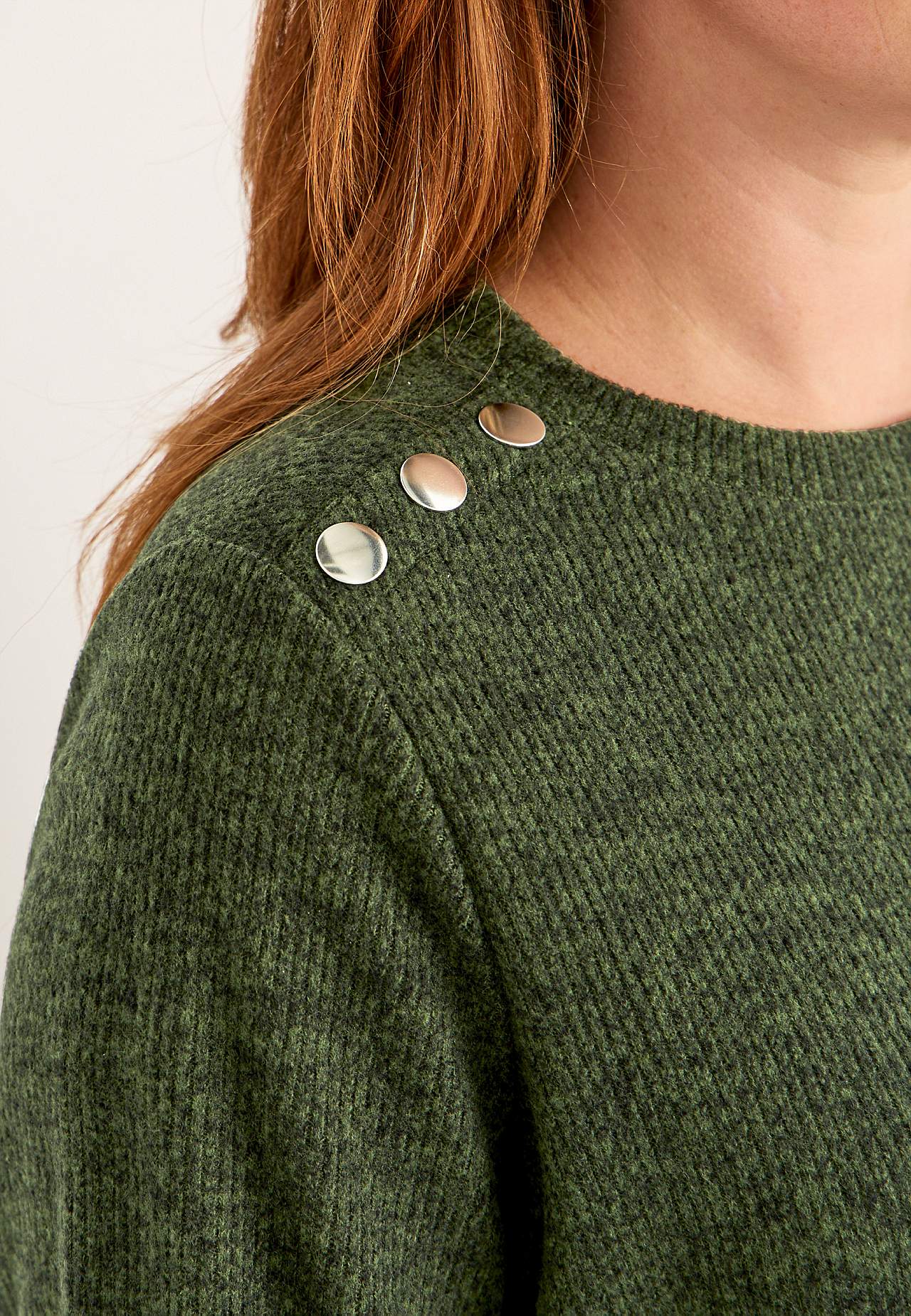 Gebreide en zachte sweater