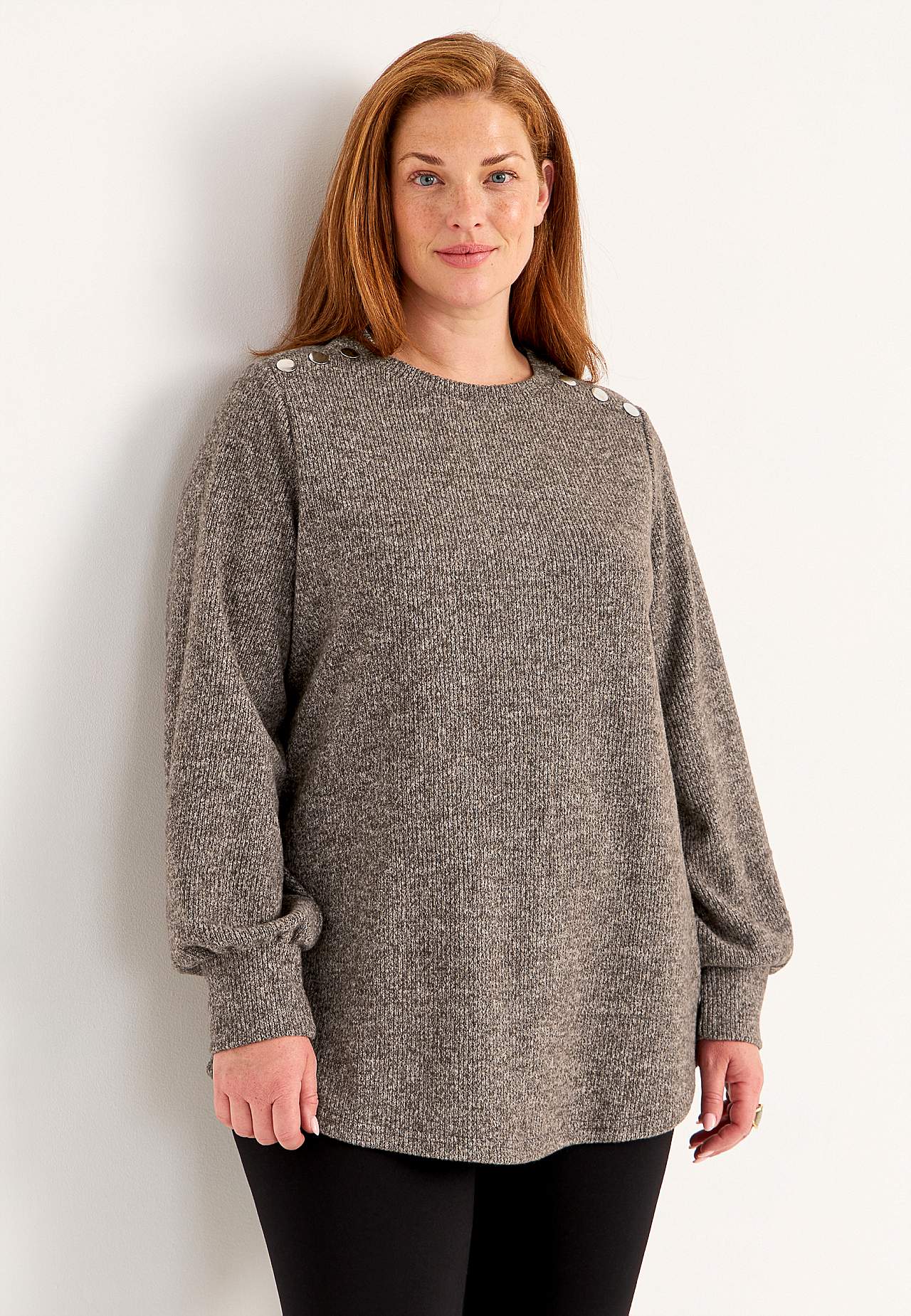 Gebreide en zachte sweater