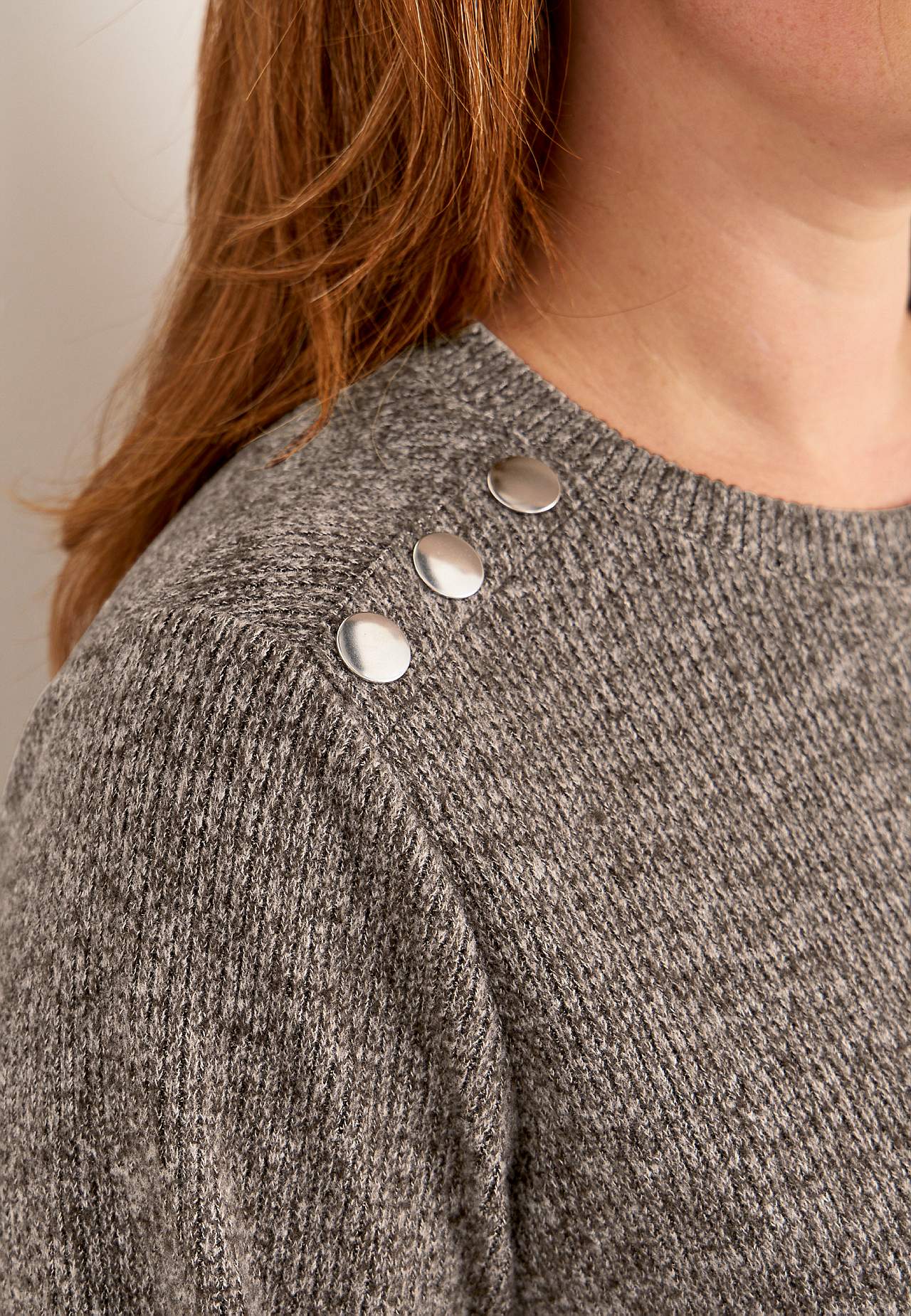Gebreide en zachte sweater