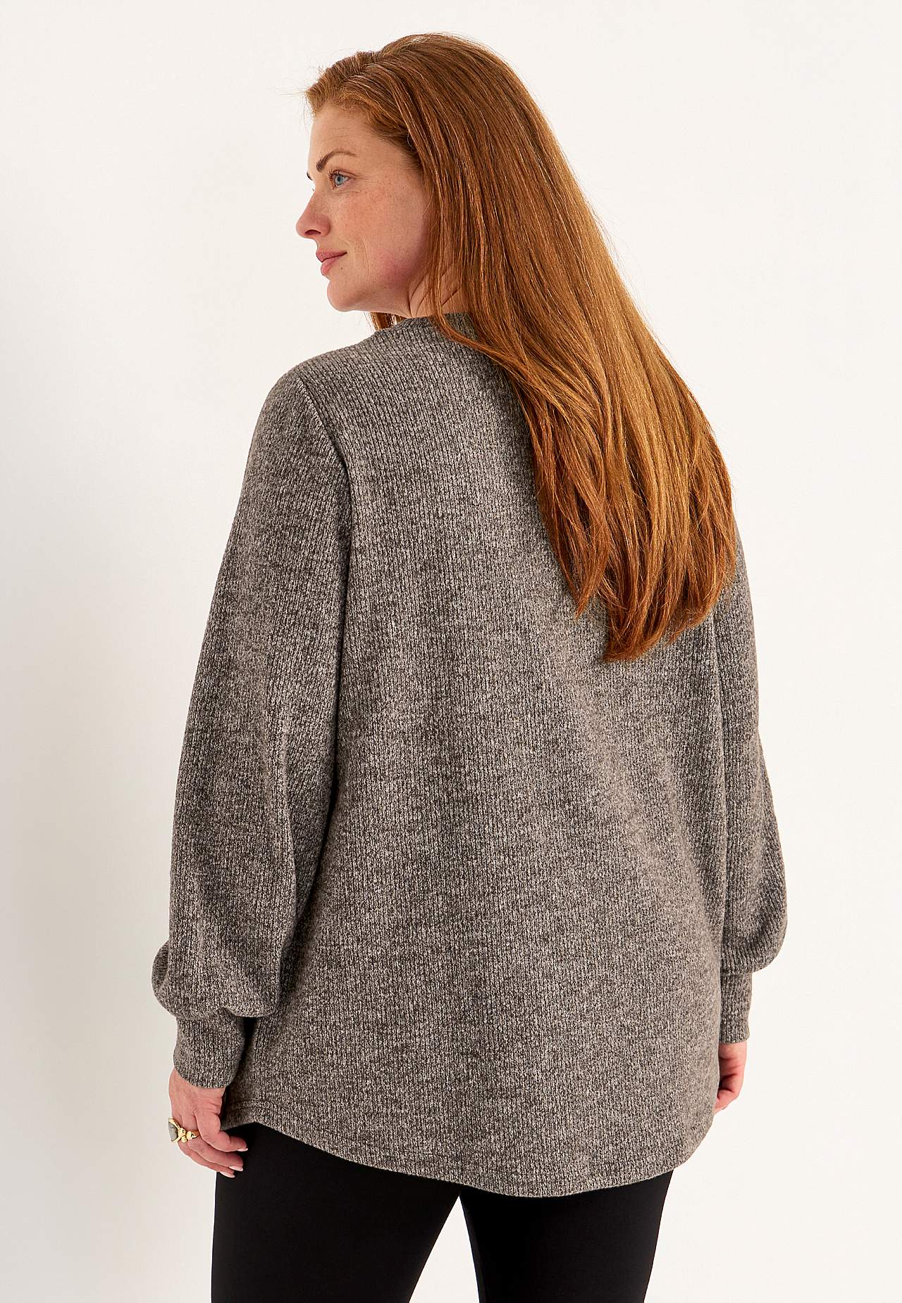 Gebreide en zachte sweater