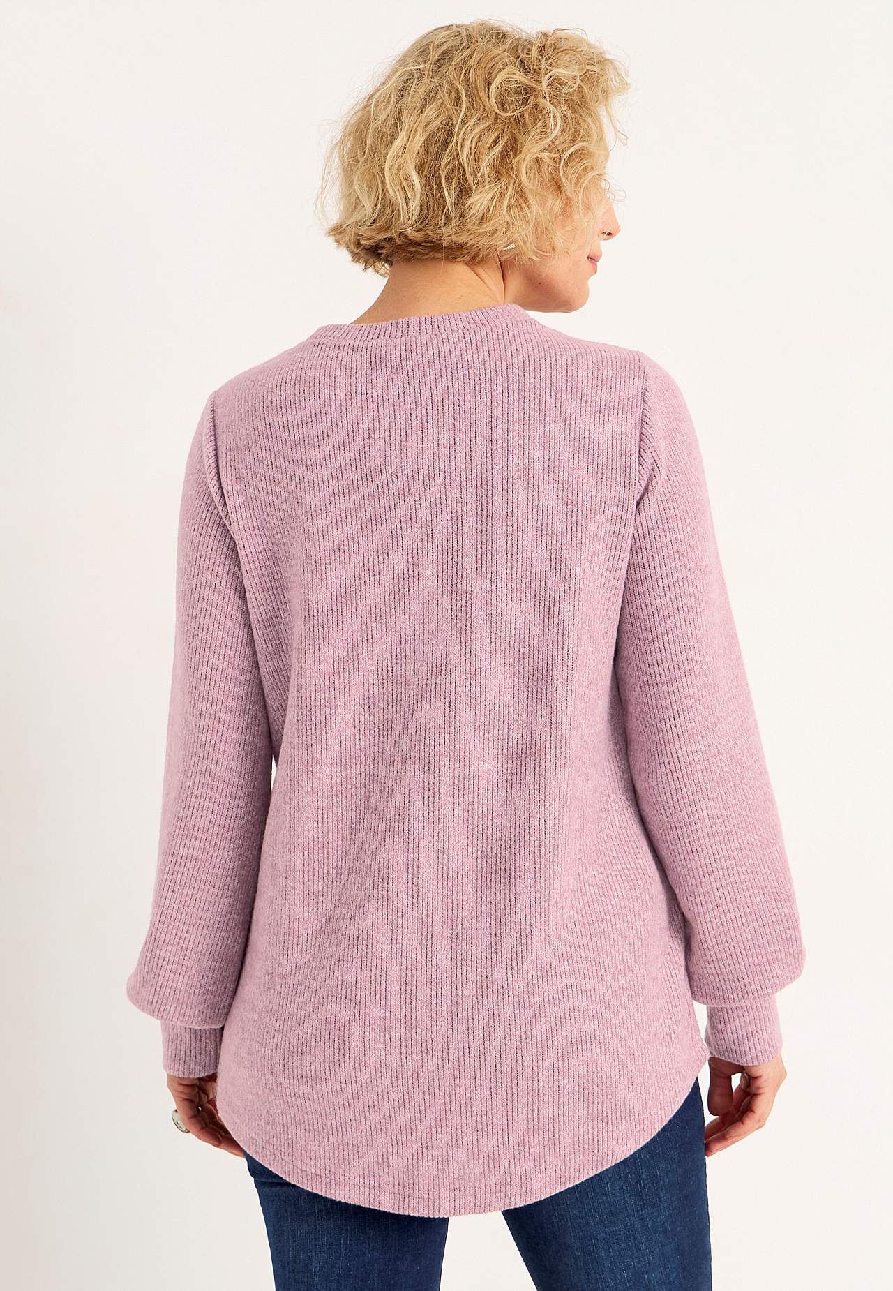 Gebreide en zachte sweater