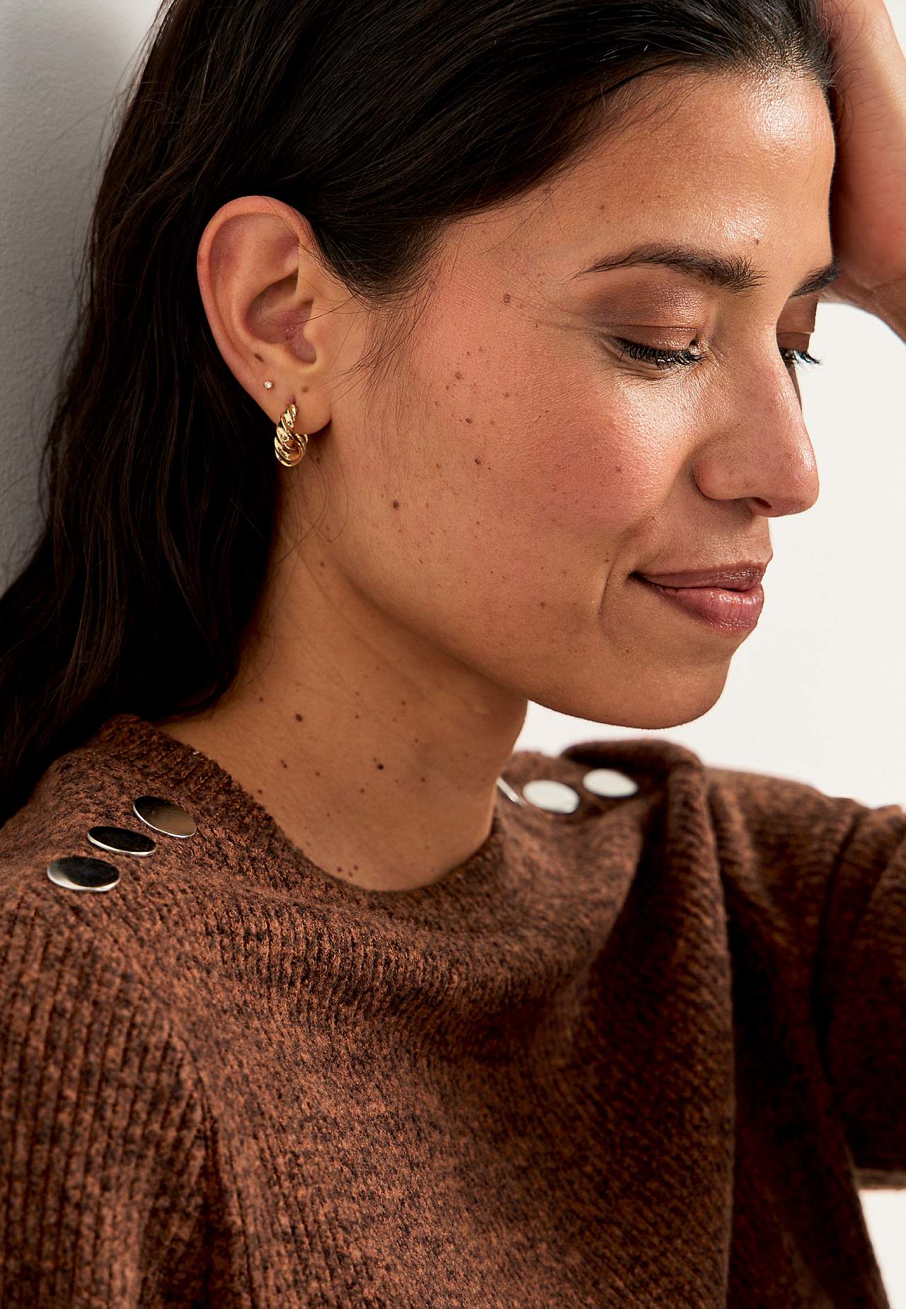 Gebreide en zachte sweater