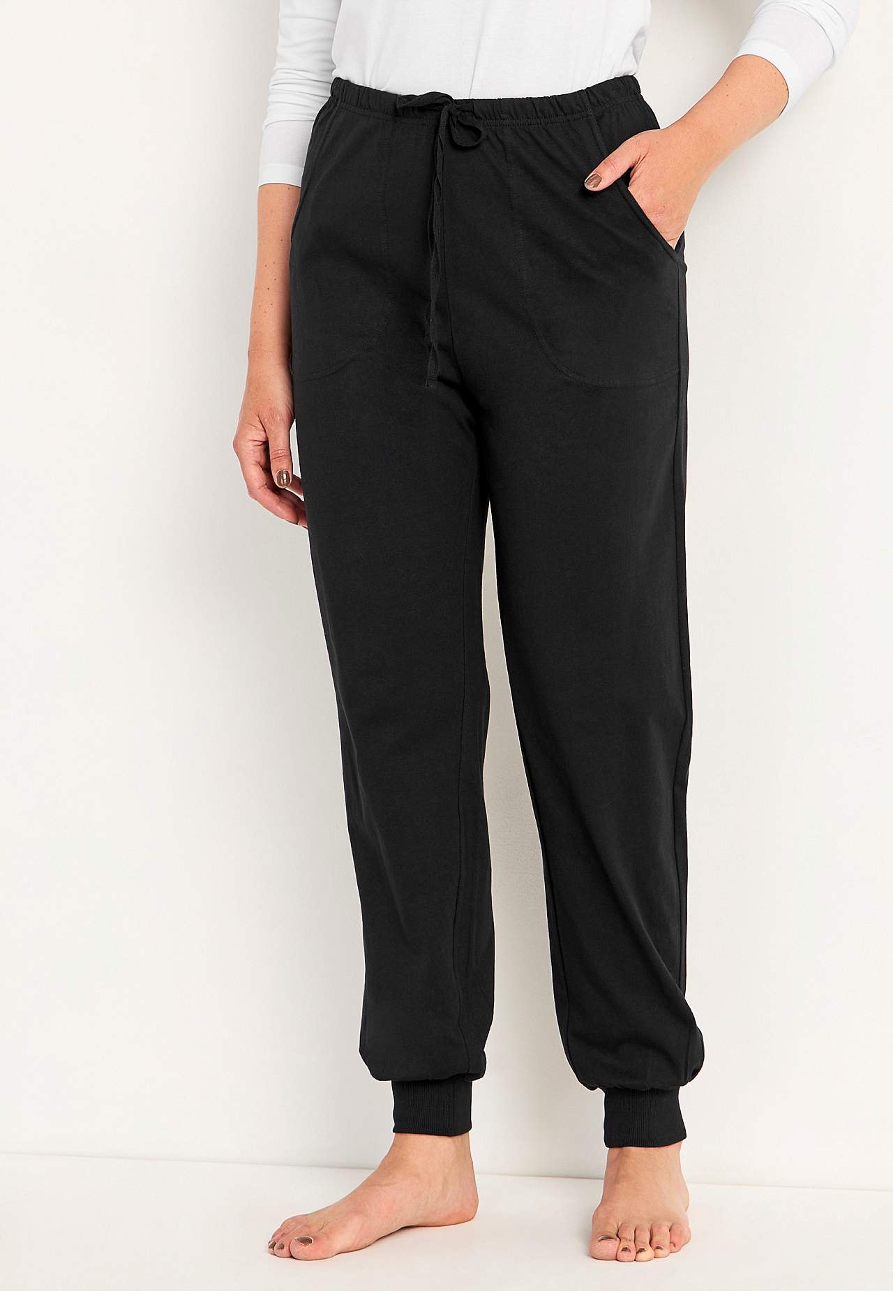 Joggingbroek met manchet