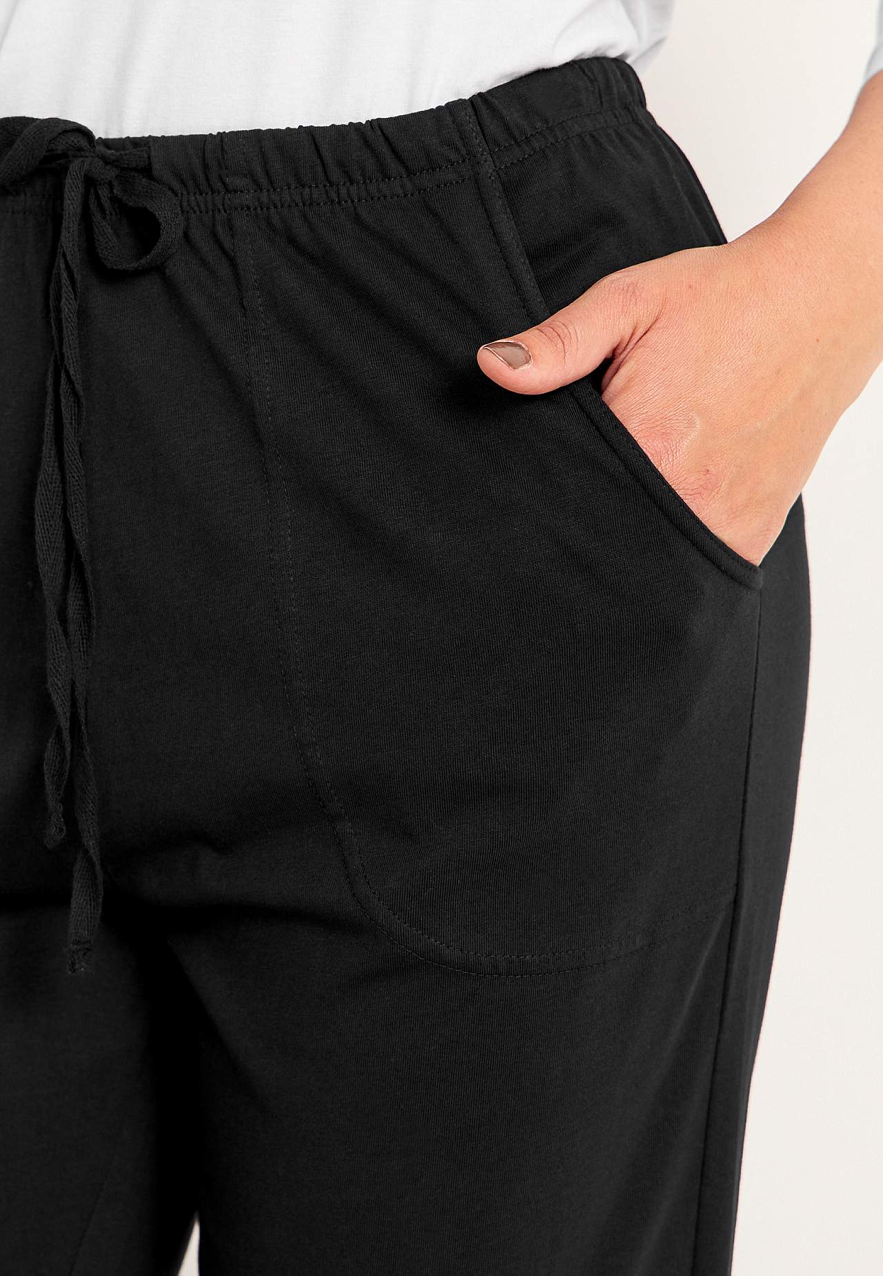 Joggingbroek met manchet