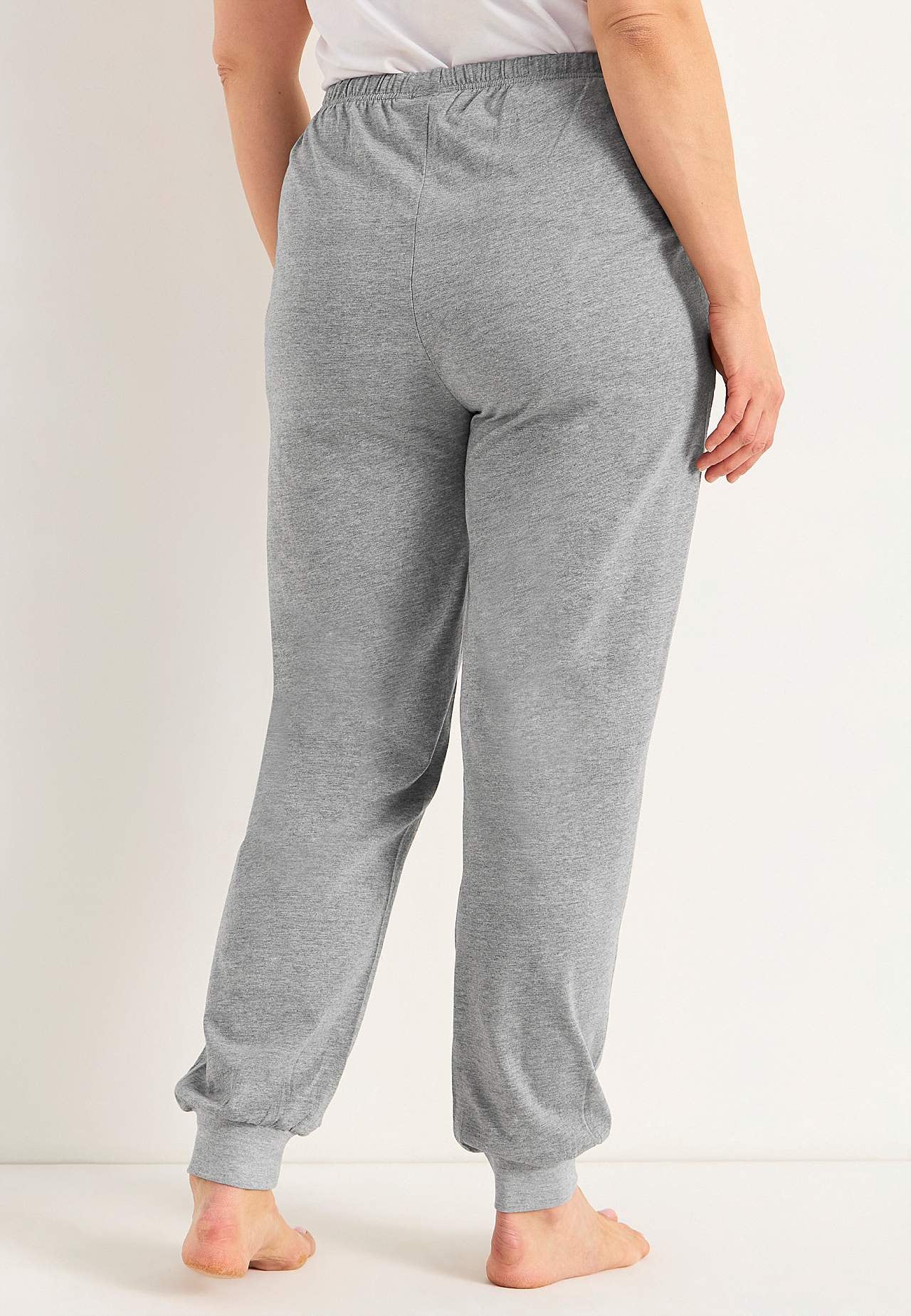Joggingbroek met manchet