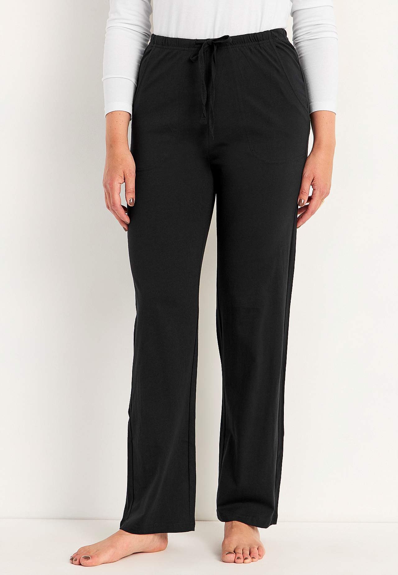 Joggingbroek van zacht tricot