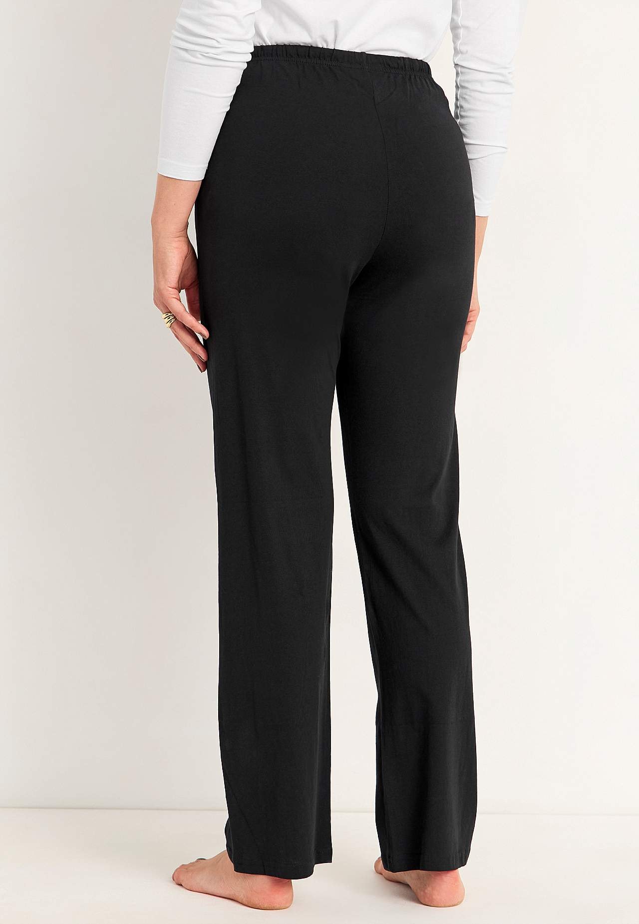 Joggingbroek van zacht tricot