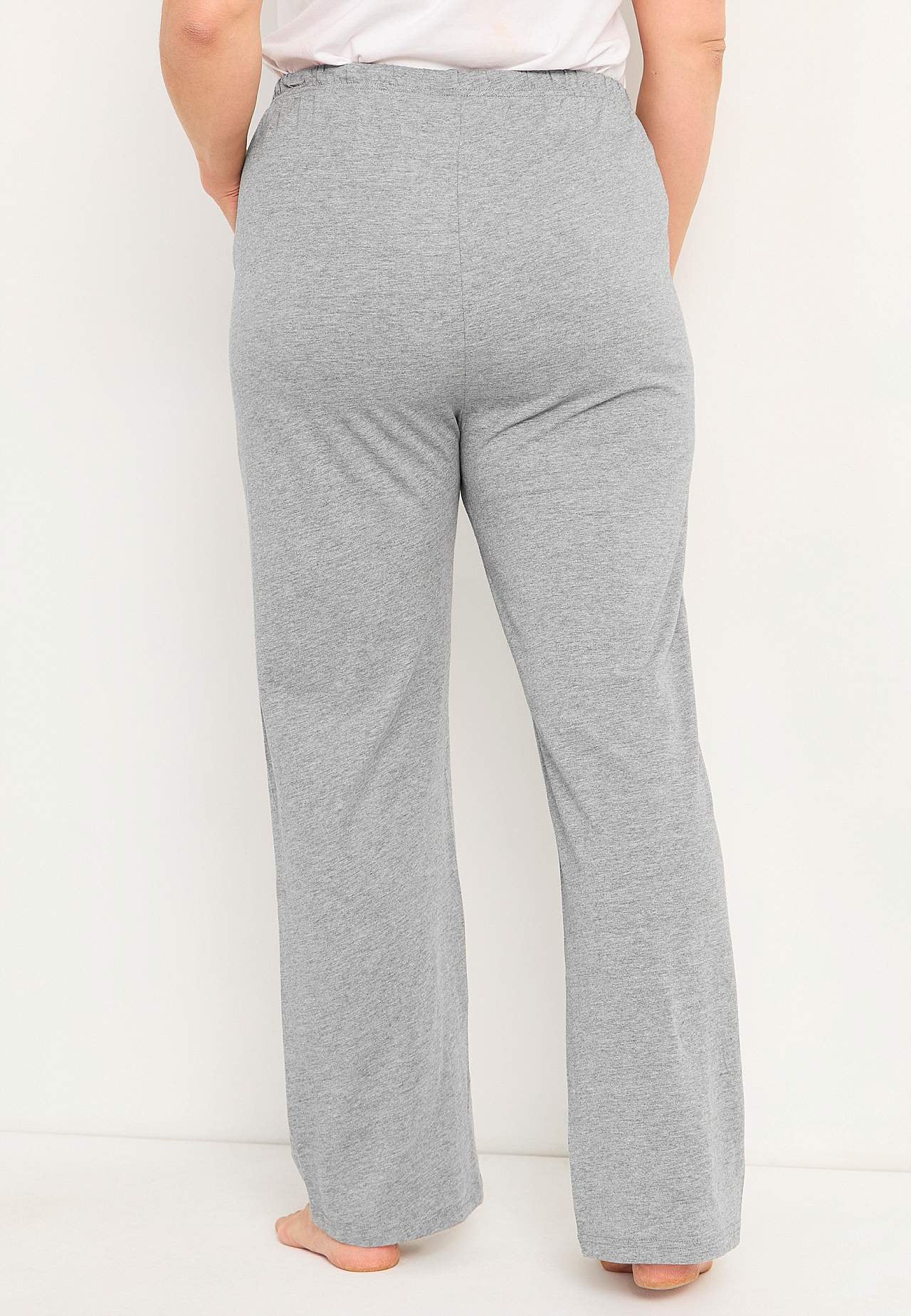 Joggingbroek van zacht tricot