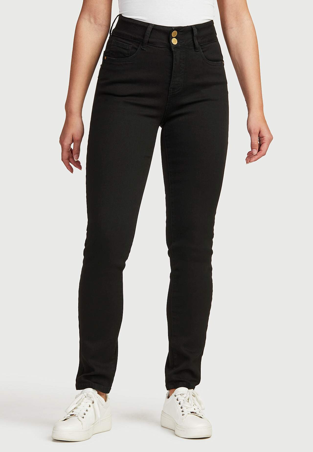 Shaping jeans met rek