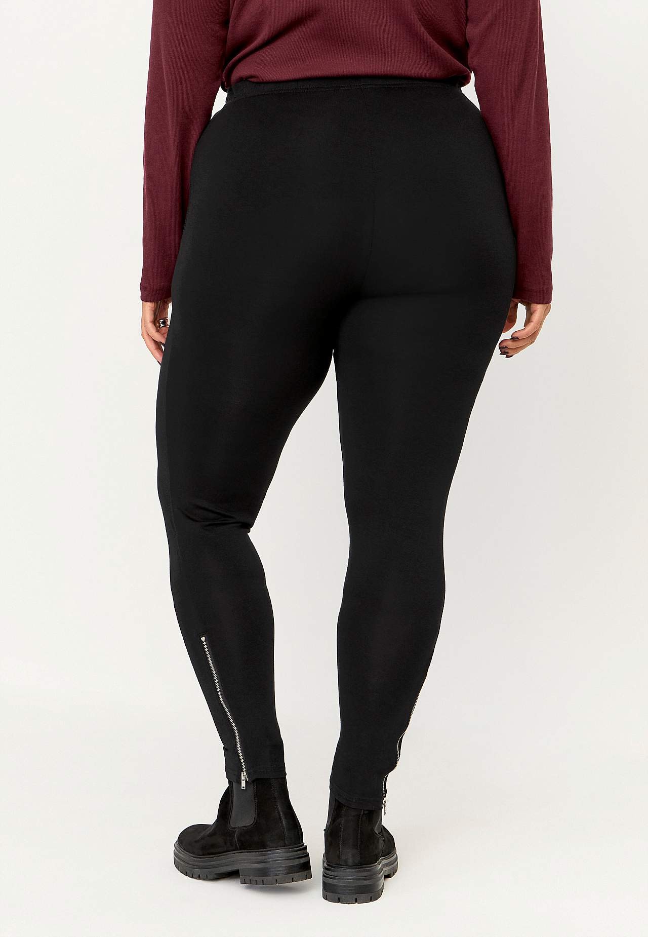 Legging met ritsen
