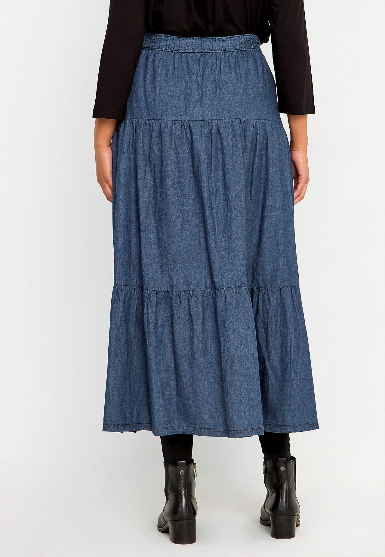 Ruchen rok van denim