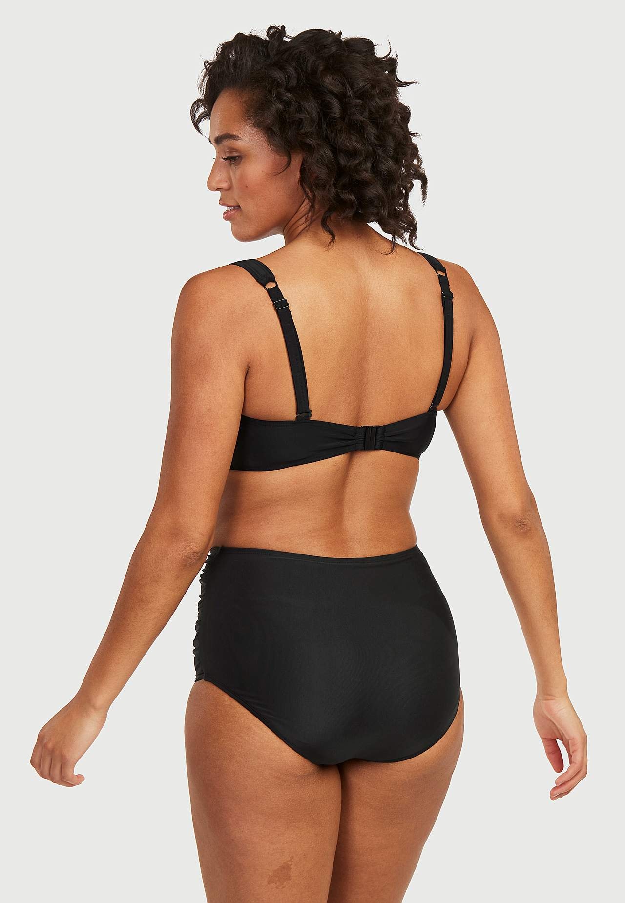 Effen-gekleurde bikini beha Brighton