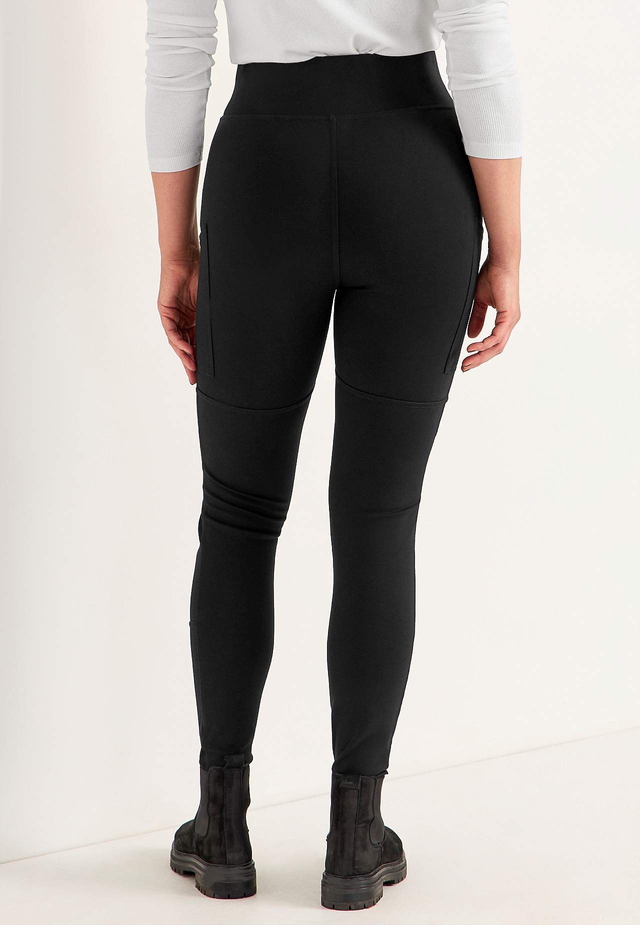 Legging met zijzakken
