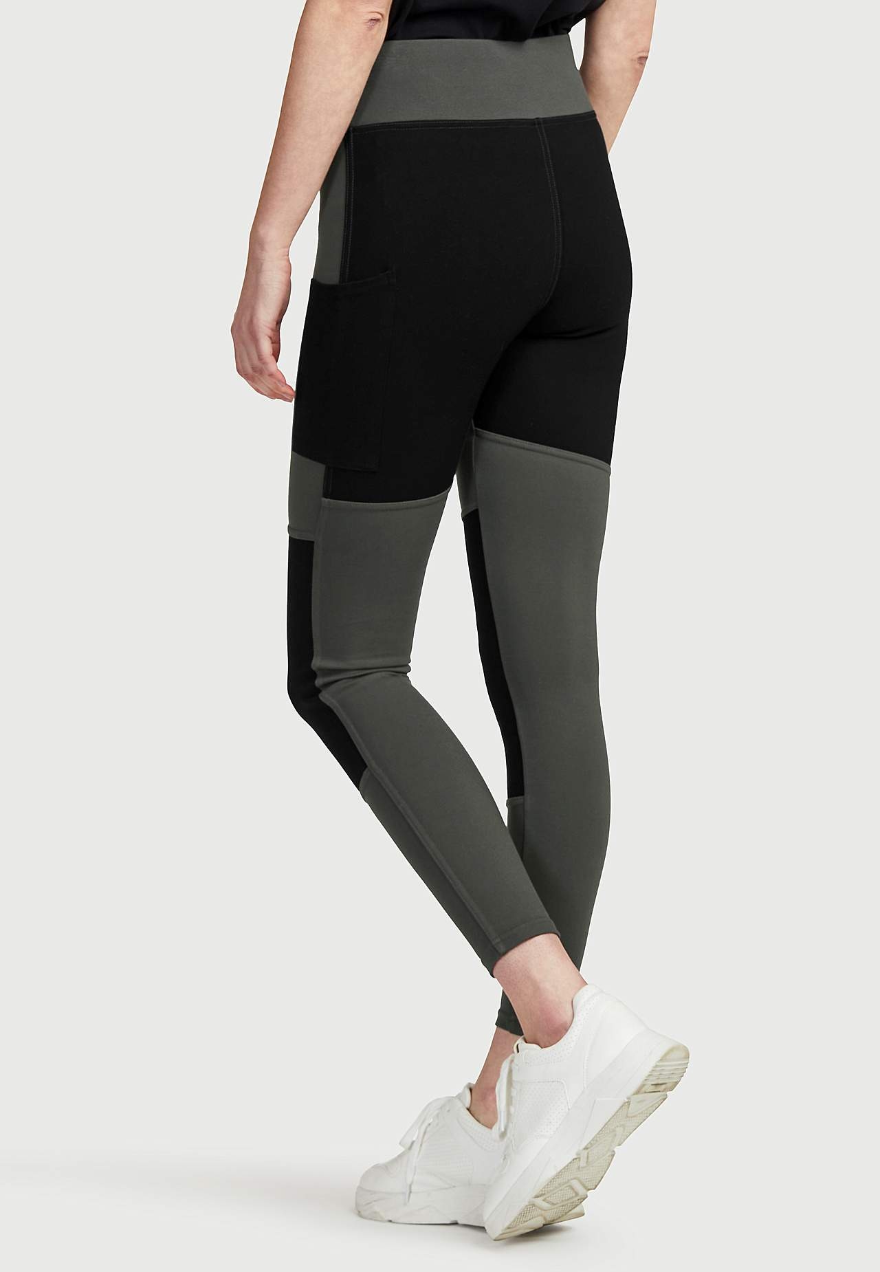 Legging met zijzakken