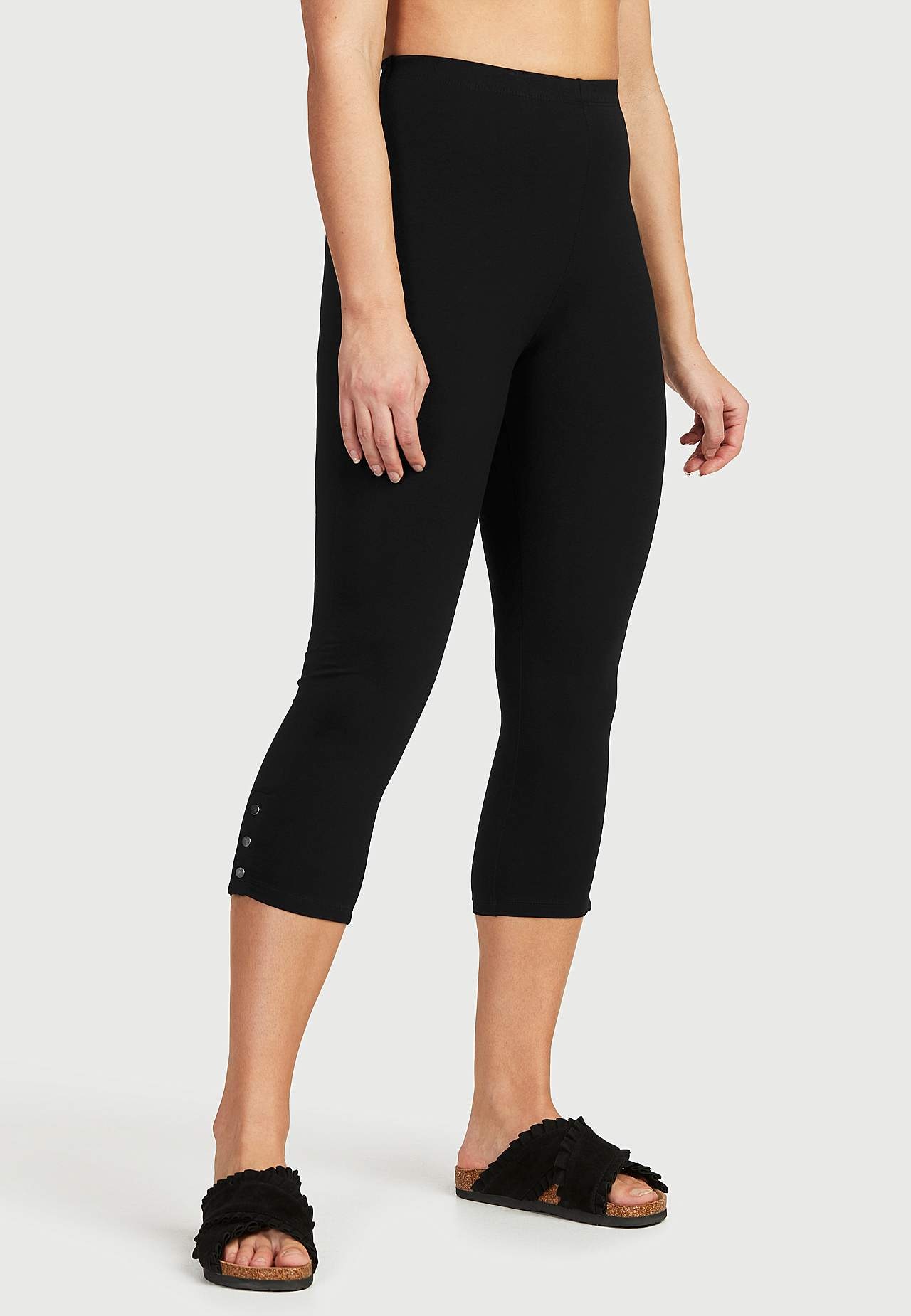 Capri legging met mooie knoop details Milly Set van 2