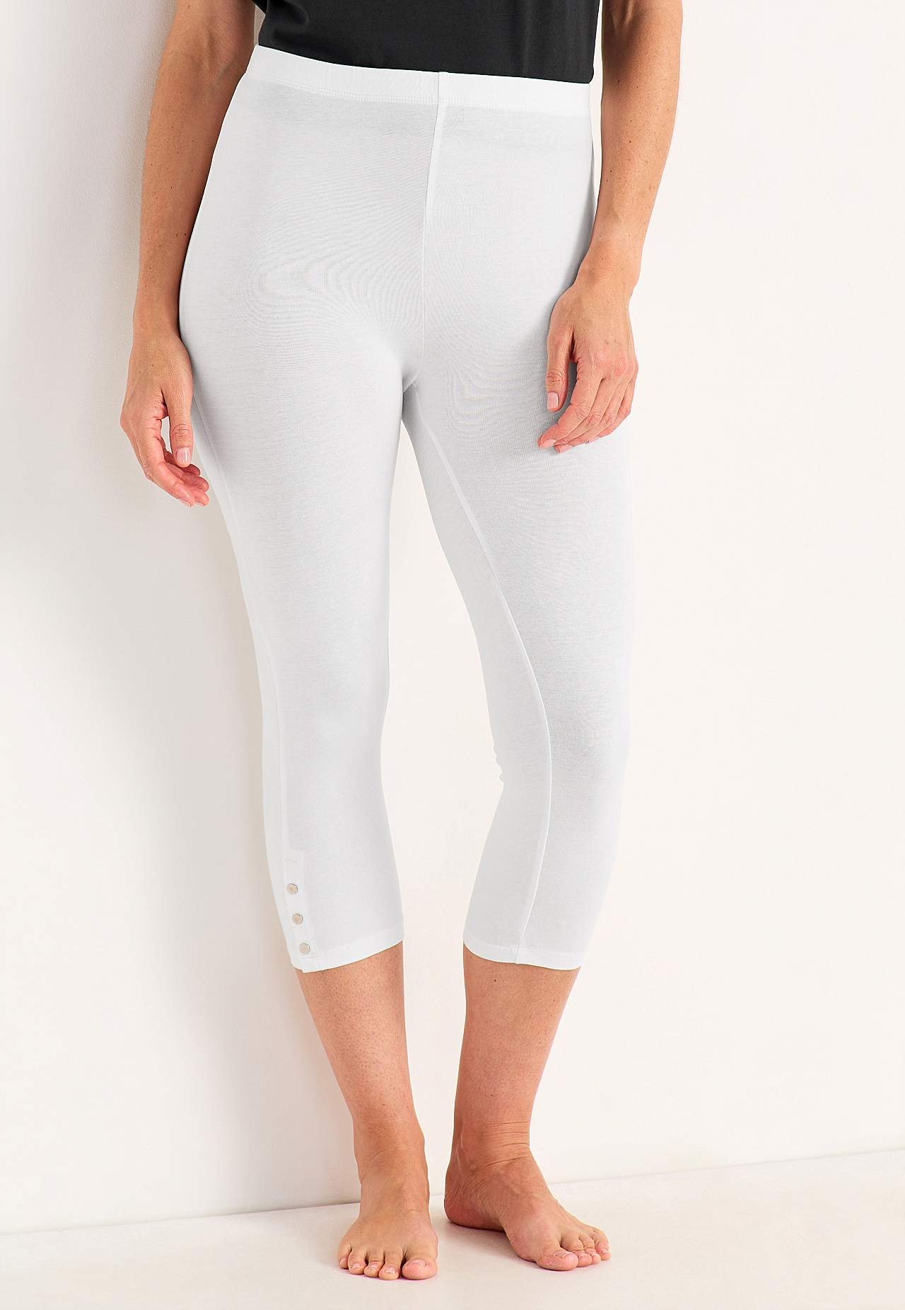 Capri legging met mooie knoop details Milly Set van 2