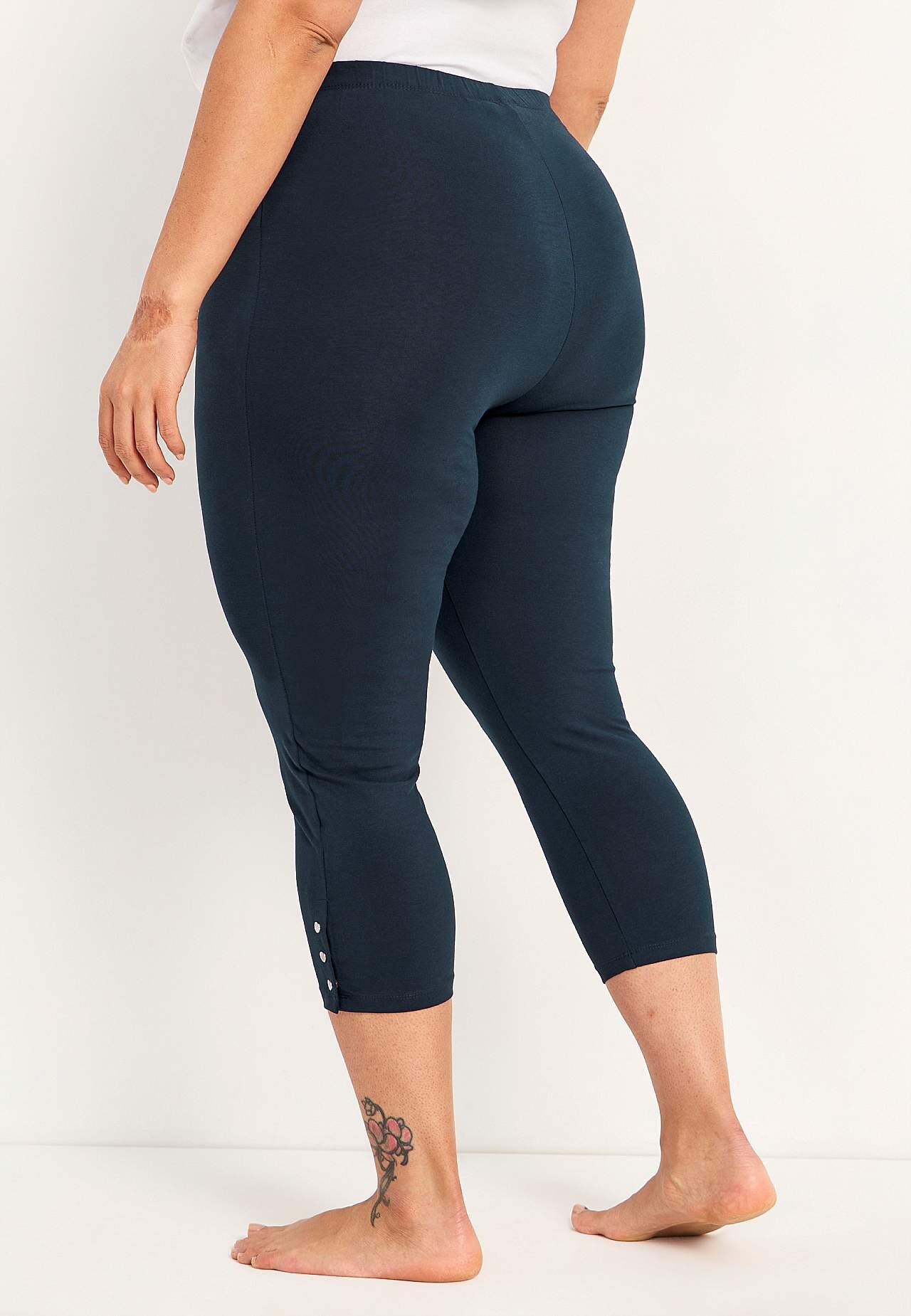 Capri legging met mooie knoop details Milly Set van 2