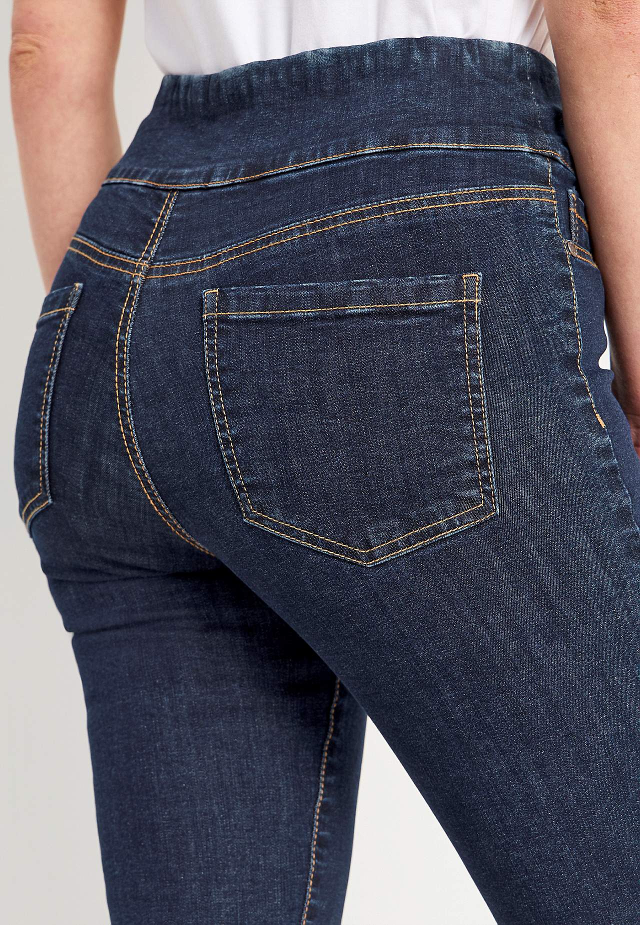 Super comfortabele capri-jegging van denim Elin