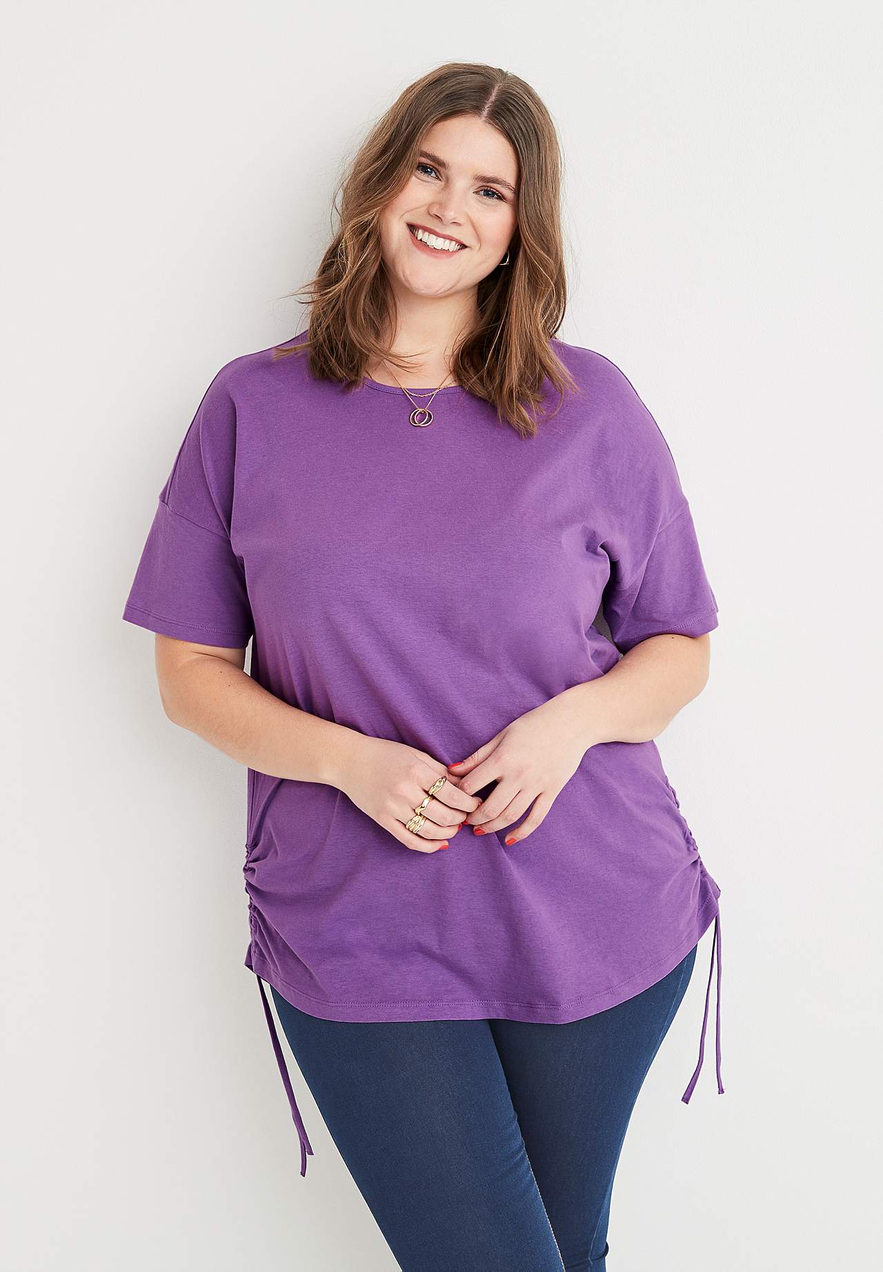 Lang jersey-topje Set van 2